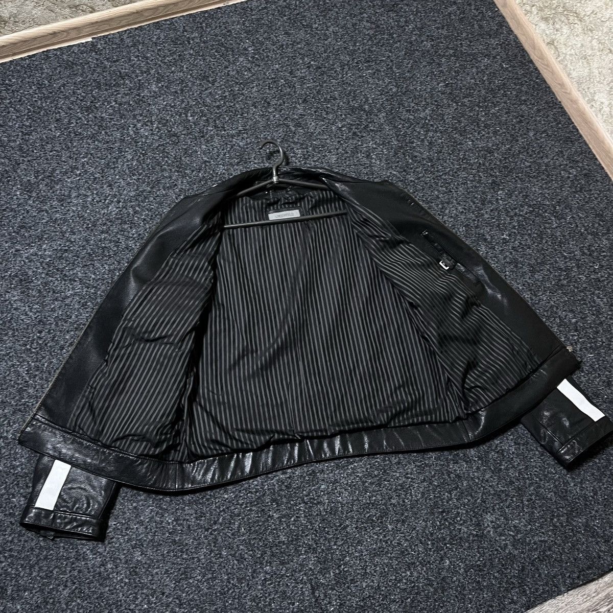 Karl Lagerfeld Karl Lagerfeld Leather jacket Size US L / EU 52-54 / 3 - 12 Thumbnail