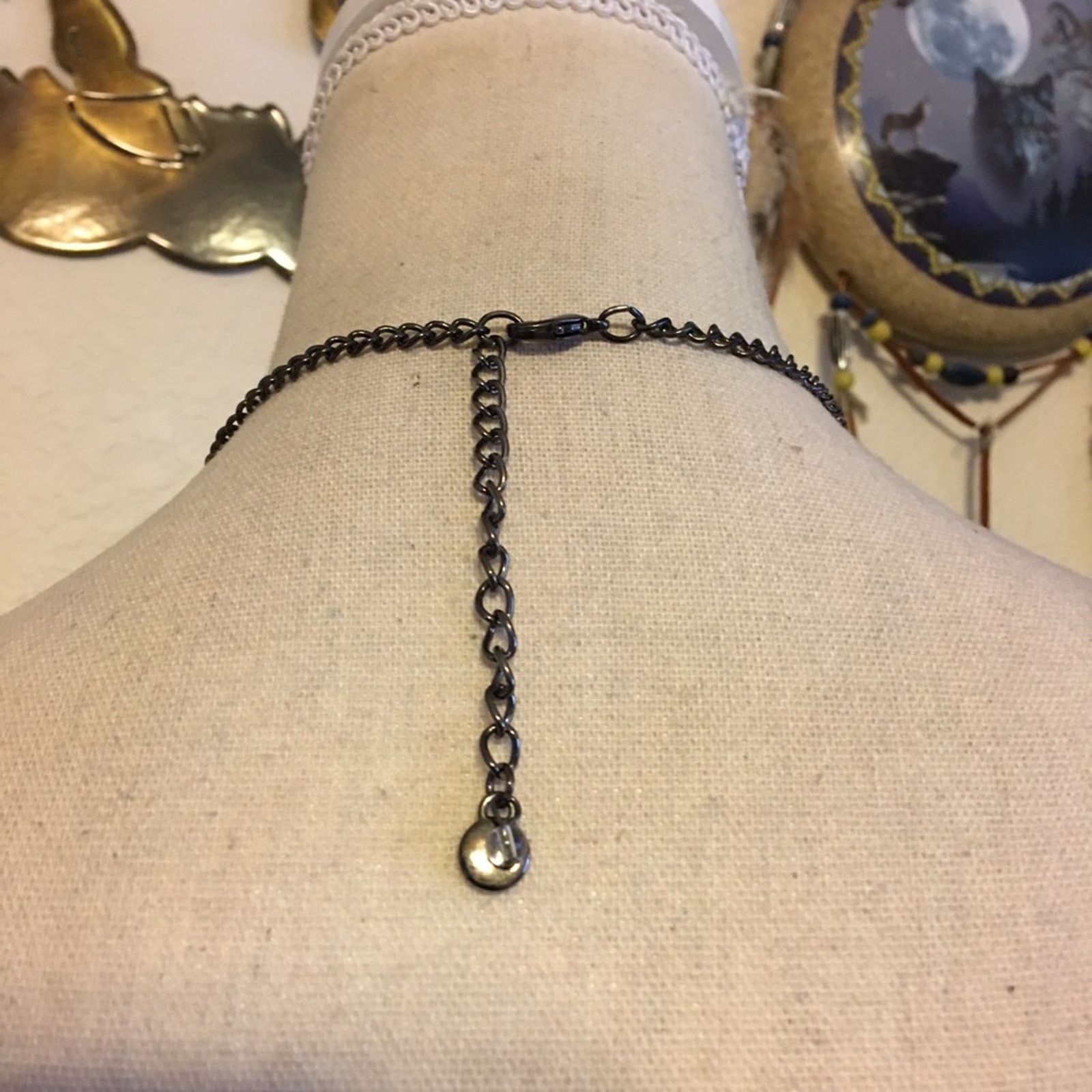 Vera Wang Vera Wang glass stone faux drusy bib necklace Size ONE SIZE - 5 Thumbnail