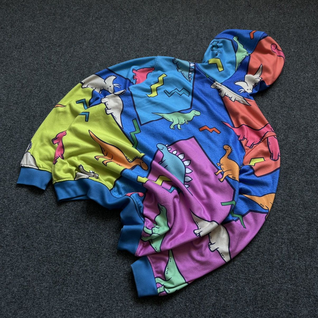 Le Grande Bleu (L.G.B.) VTG Fresh Hoods Hoodie Dragon Overprinted Size S Y2K 00s USA Size US S / EU 44-46 / 1 - 5 Thumbnail