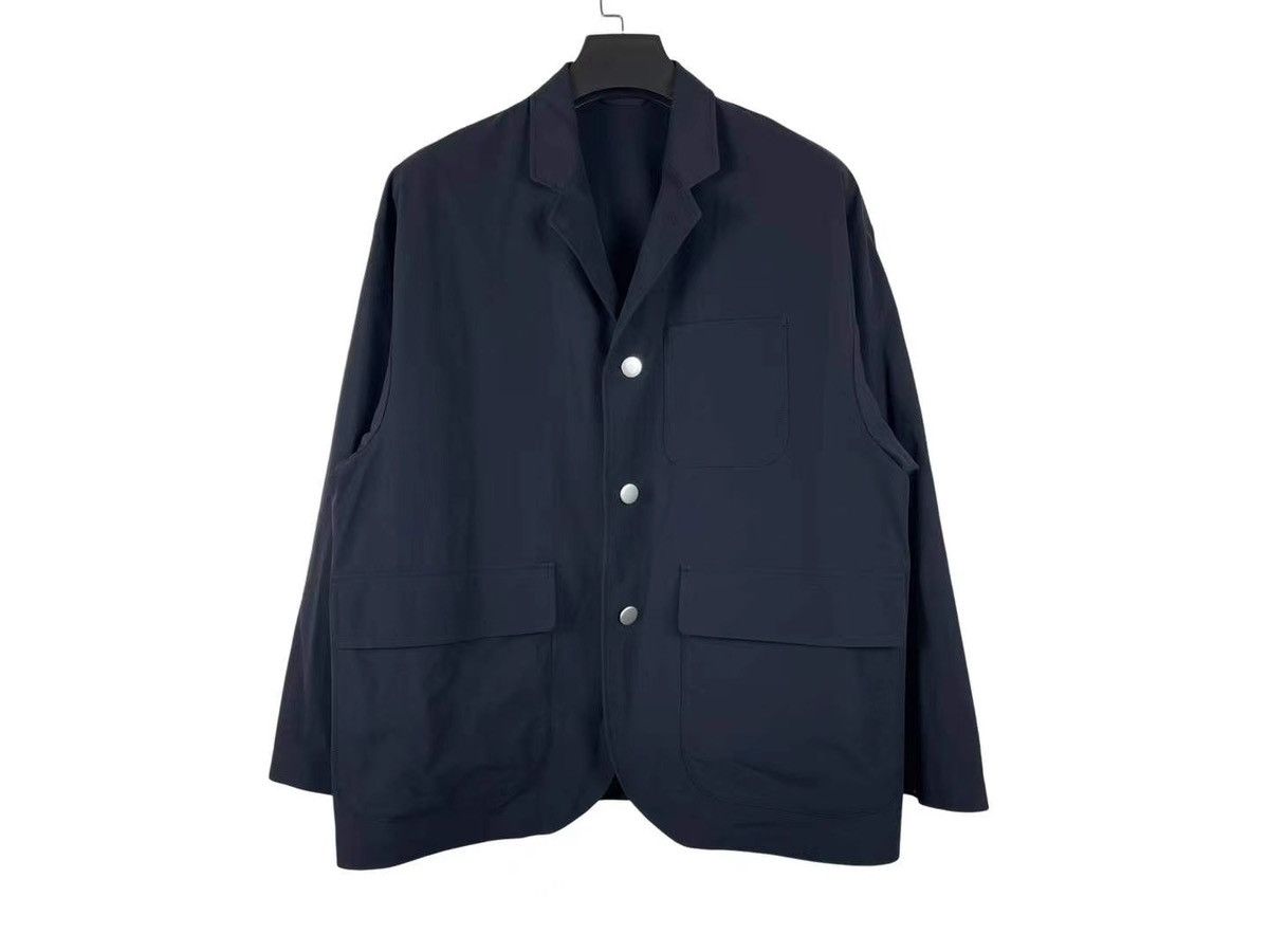 Beams Japan Beams Water-Repellent Wide Fit Blazer Size 40R - 1 Thumbnail