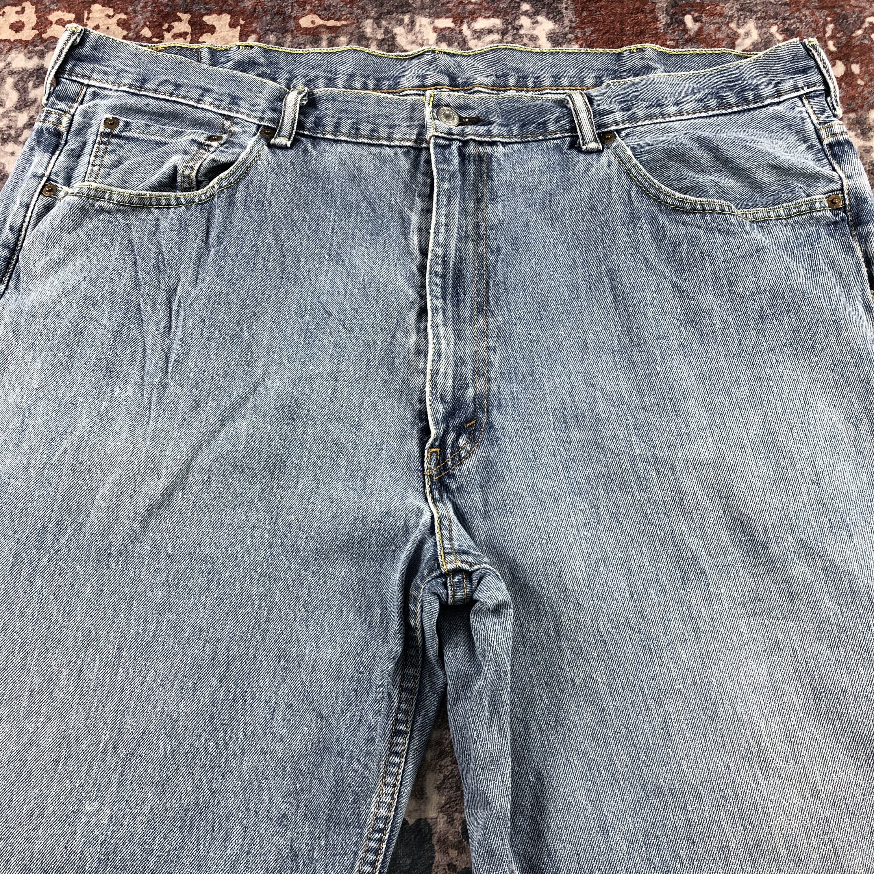 Levi's × Vintage Vintage Blue Wash Levis 550 Jeans-JM2969 Size US 43 - 3 Thumbnail