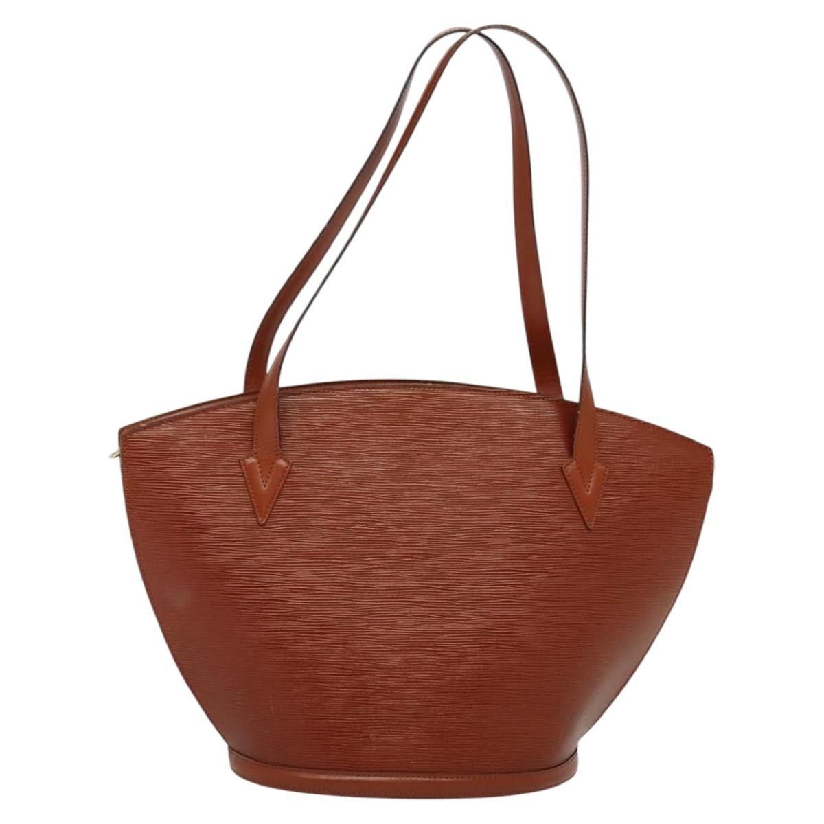 Louis Vuitton Saint Jacques Brown Leather Shoulder Bag (Pre-Owned) Size ONE SIZE - 1 Thumbnail