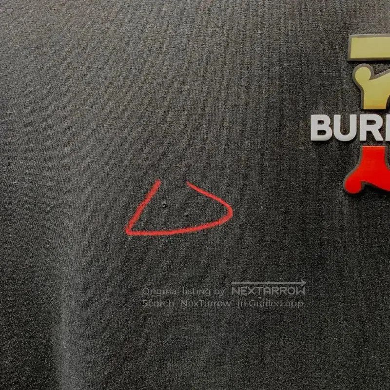 Burberry Burberry Black Cotton Men's T-Shirt. Size US XXL / EU 58 / 5 - 6 Thumbnail