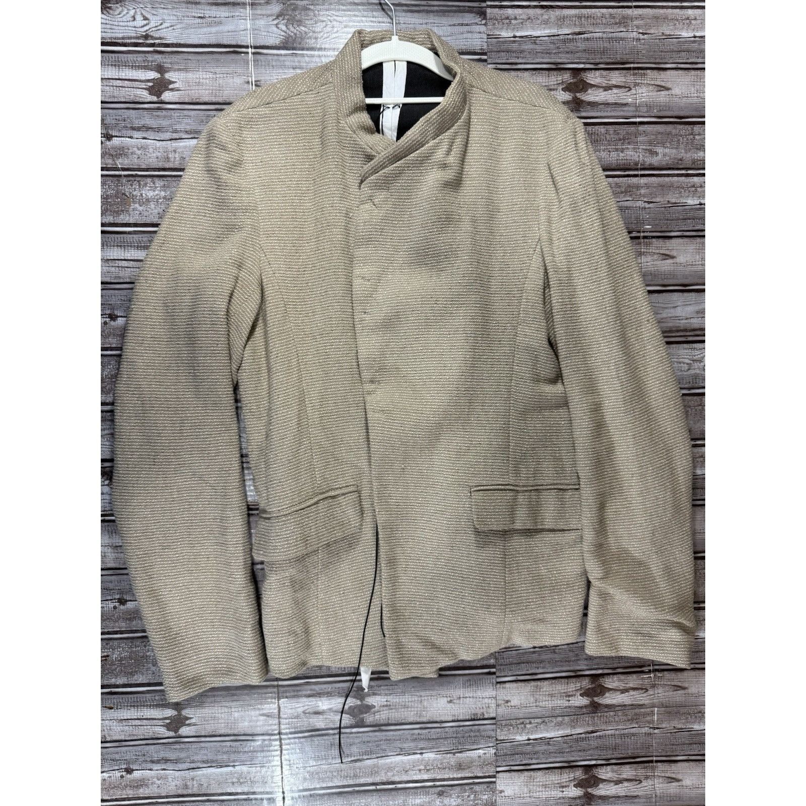 Comme des Garcons Individual Sentiments Tailored Jacket Blazer sz 1 color Tan Size US S / EU 44-46 / 1 - 1 Thumbnail