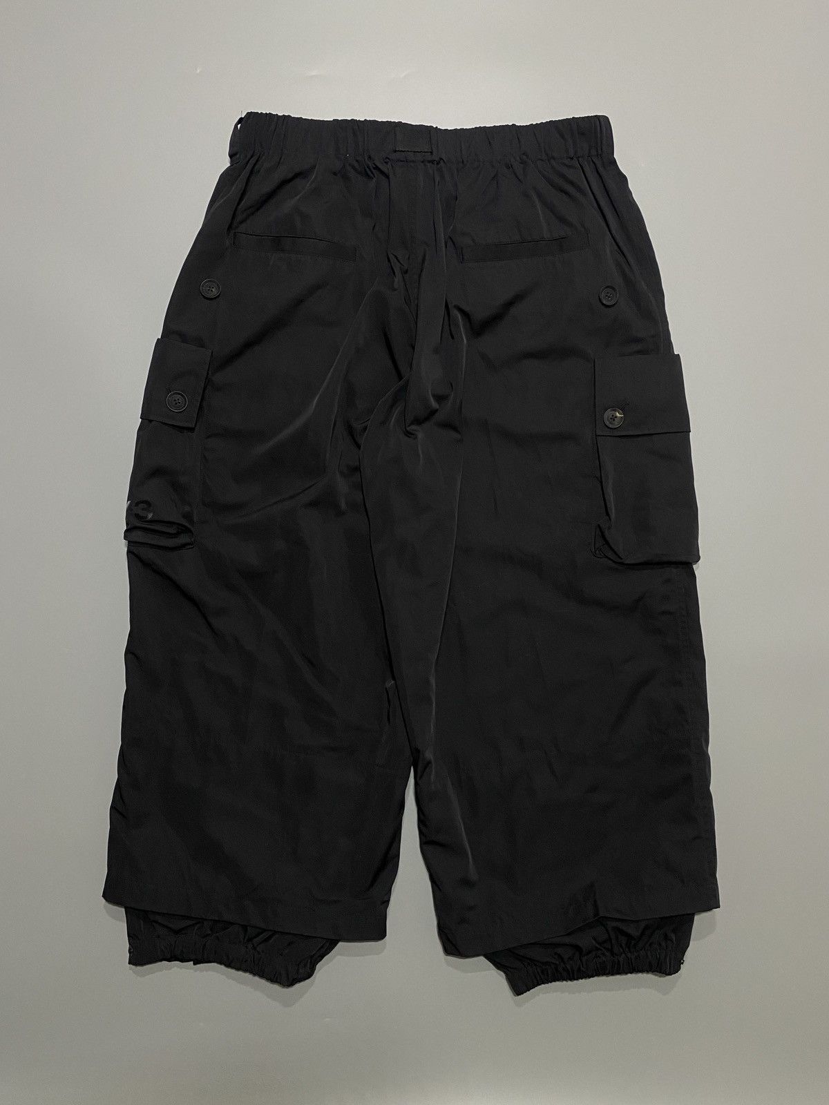 Yohji Yamamoto Y-3 Nylon Twill Cuffed Pants Size US 34 / EU 50 - 12 Thumbnail