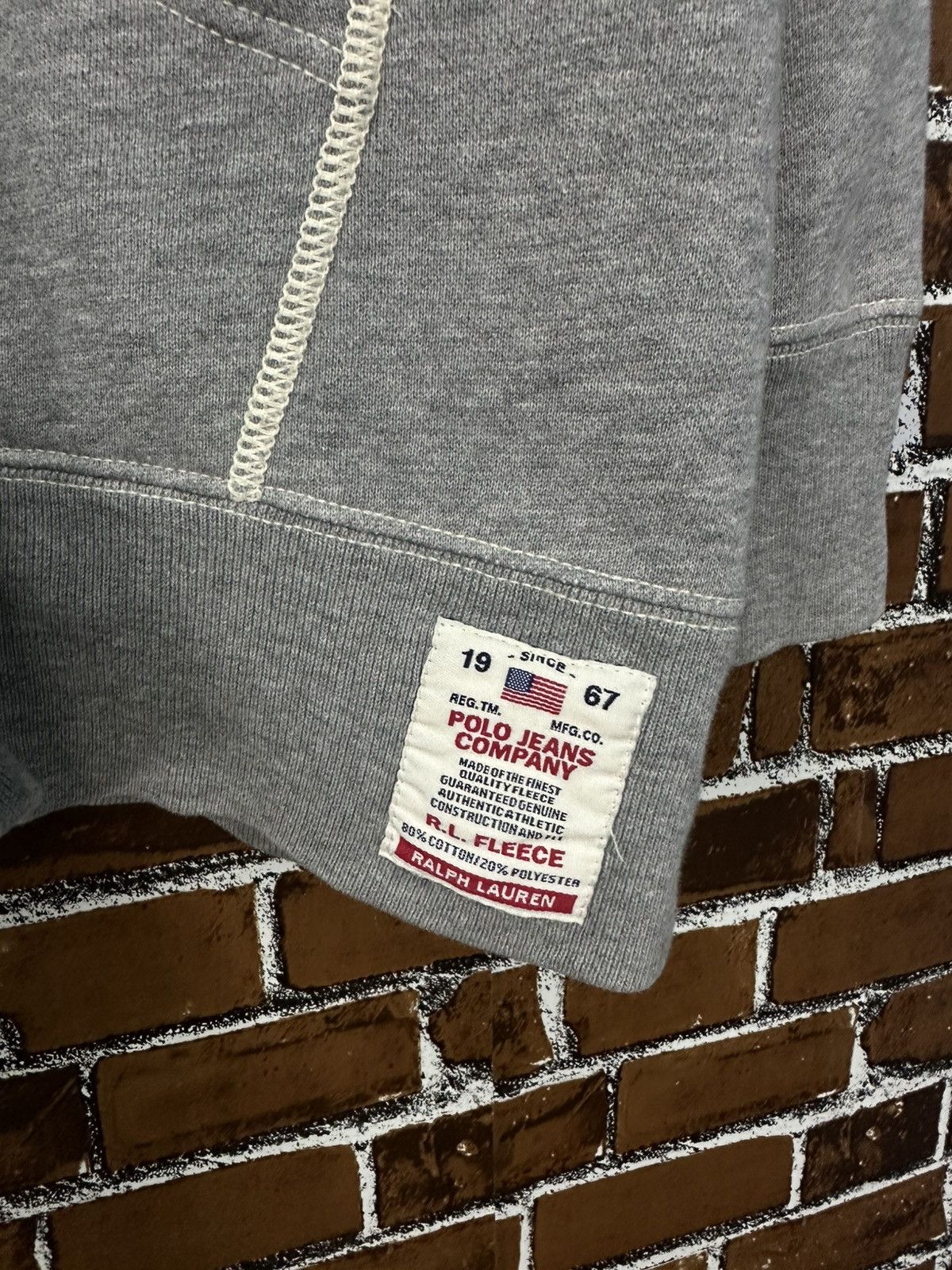 Ralph Lauren Vintage Polo Jeans Ralph Luren Hoodie Z381 Size US M / EU 48-50 / 2 - 9 Thumbnail