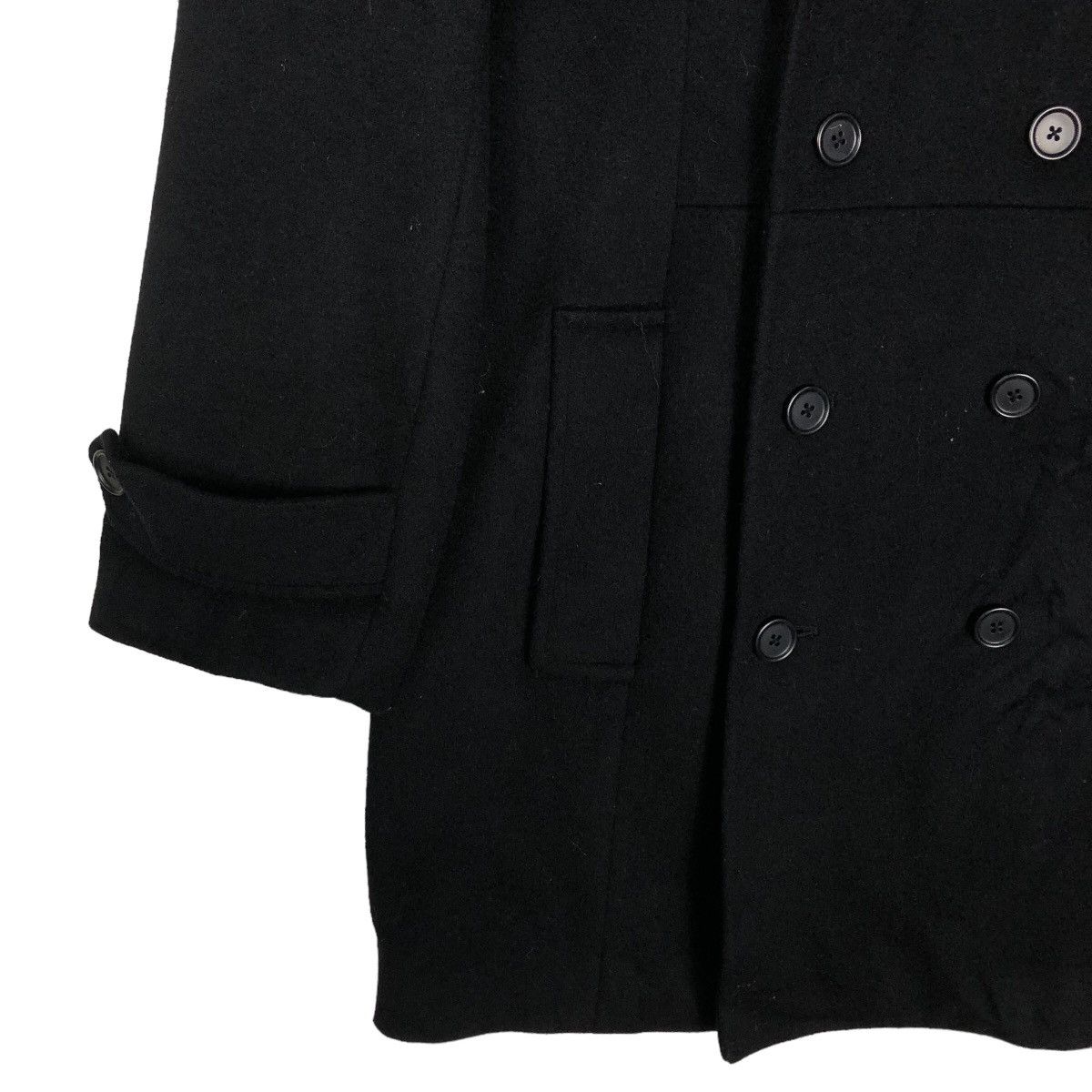 Japanese Brand 🔥Double Breast Mink Fur Jacket Armani Exchange Rich Black Size US M / EU 48-50 / 2 - 4 Thumbnail