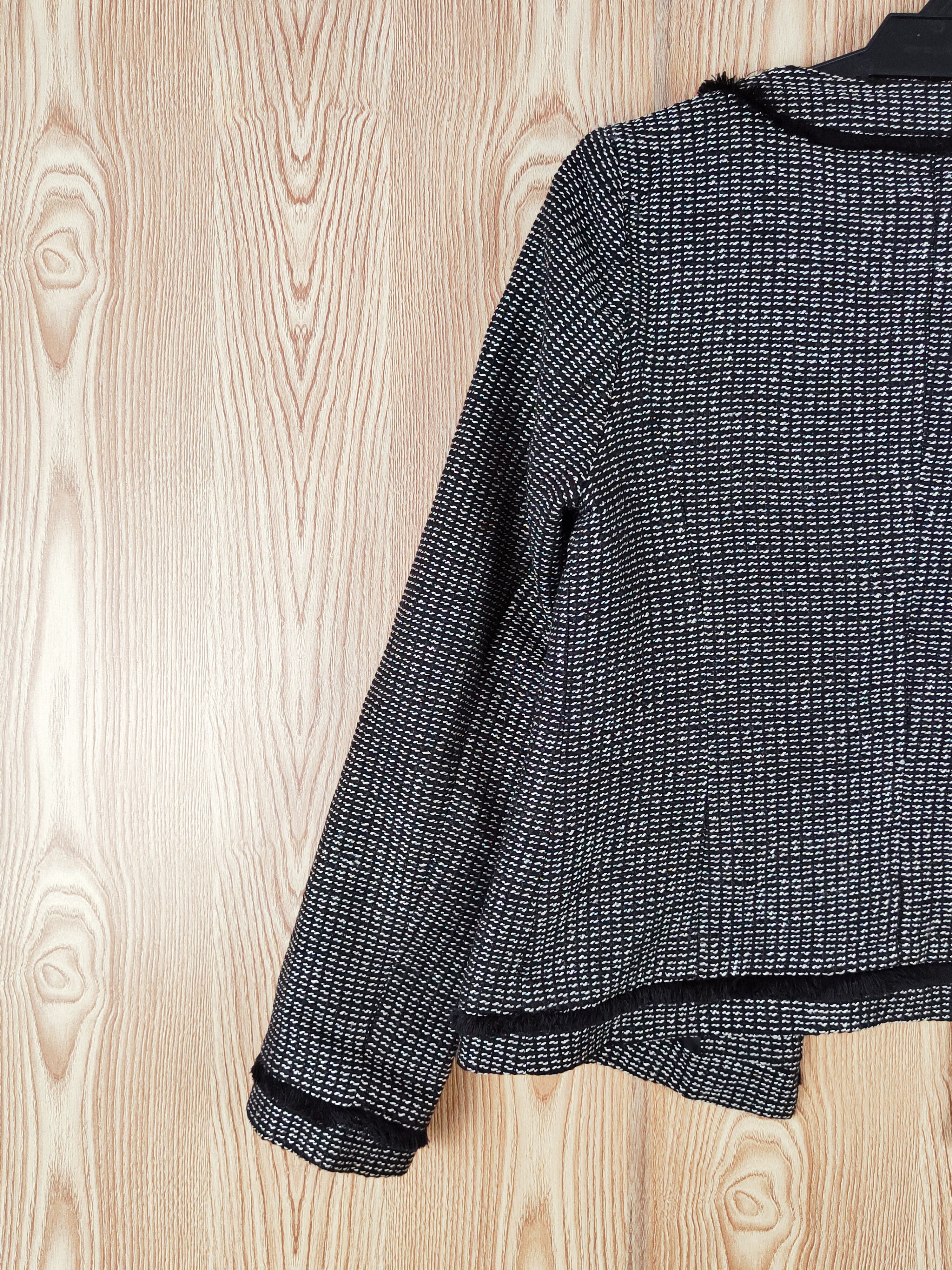 Japanese Brand × Vintage Japanese Art Design Vintage Black Jackets Size S / US 4 / IT 40 - 8 Thumbnail