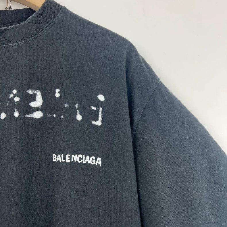 Balenciaga Balenciaga Black and white front and back blurred graffiti Size XS / US 0-2 / IT 36-38 - 5 Thumbnail
