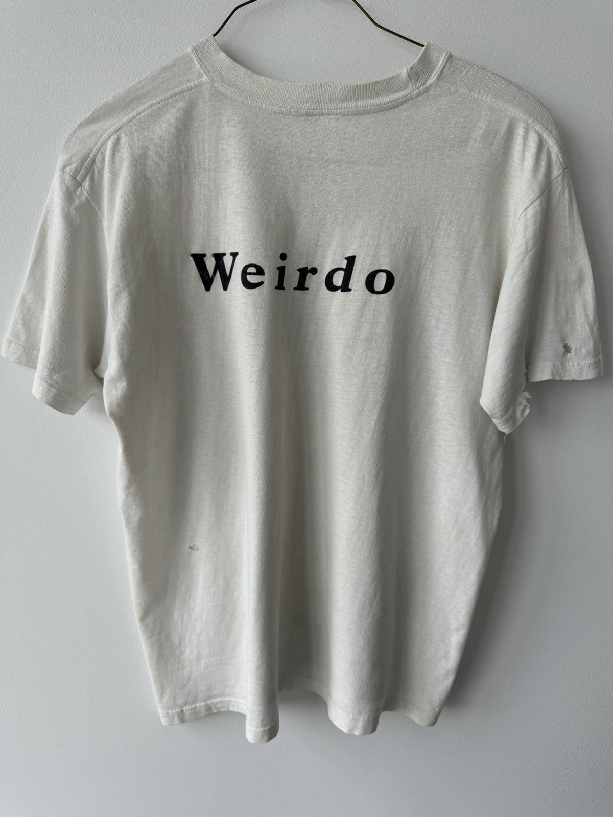 Vintage VINTAGE THE CHARLATANS 1992 WEIRDO TSHIRT THRASHED THIN RARE Size US XL / EU 56 / 4 - 4 Thumbnail