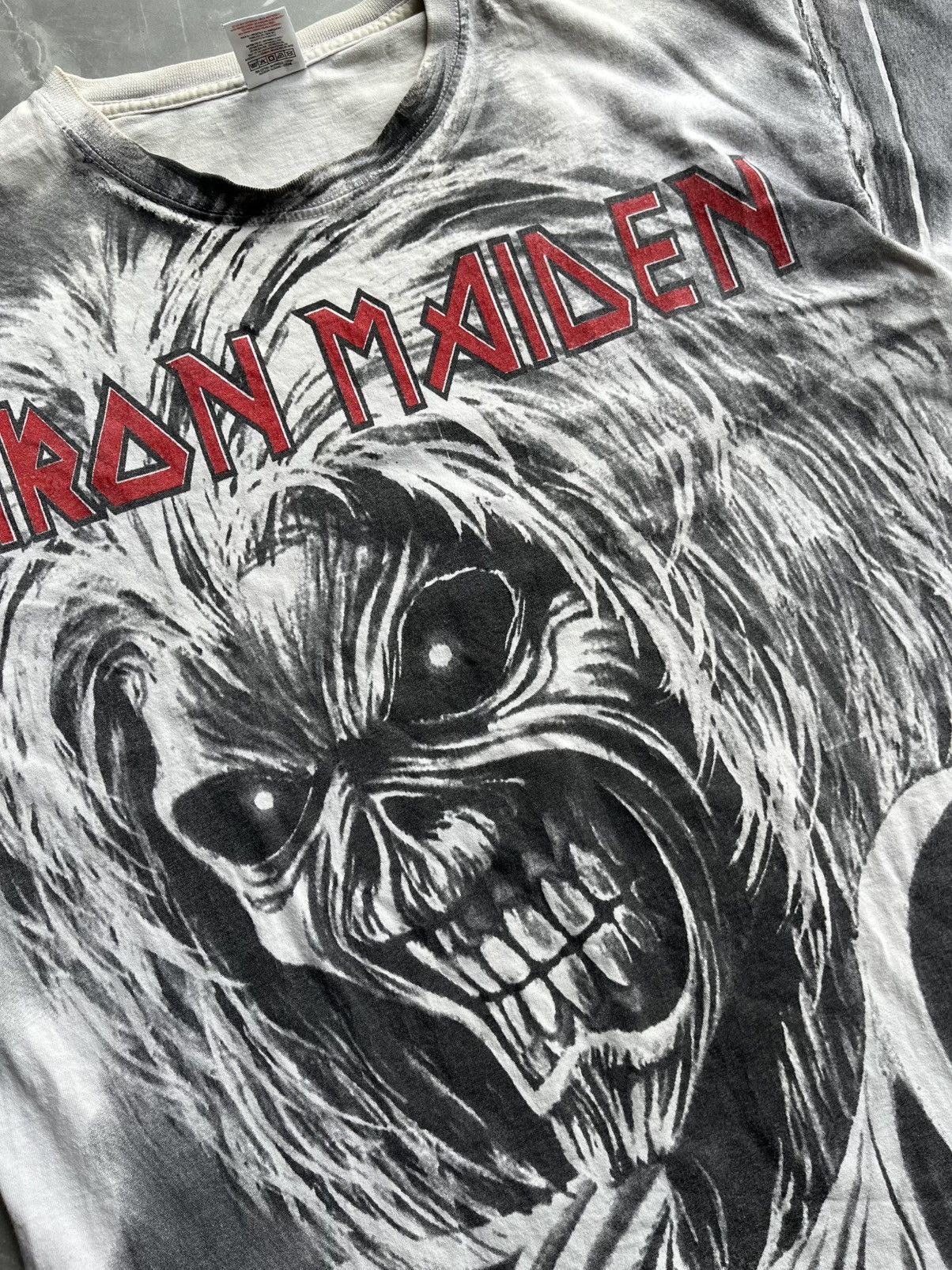 Band Tees Iron Maiden Killers Eddie aop merch vintage rare Size US XL / EU 56 / 4 - 2 Thumbnail