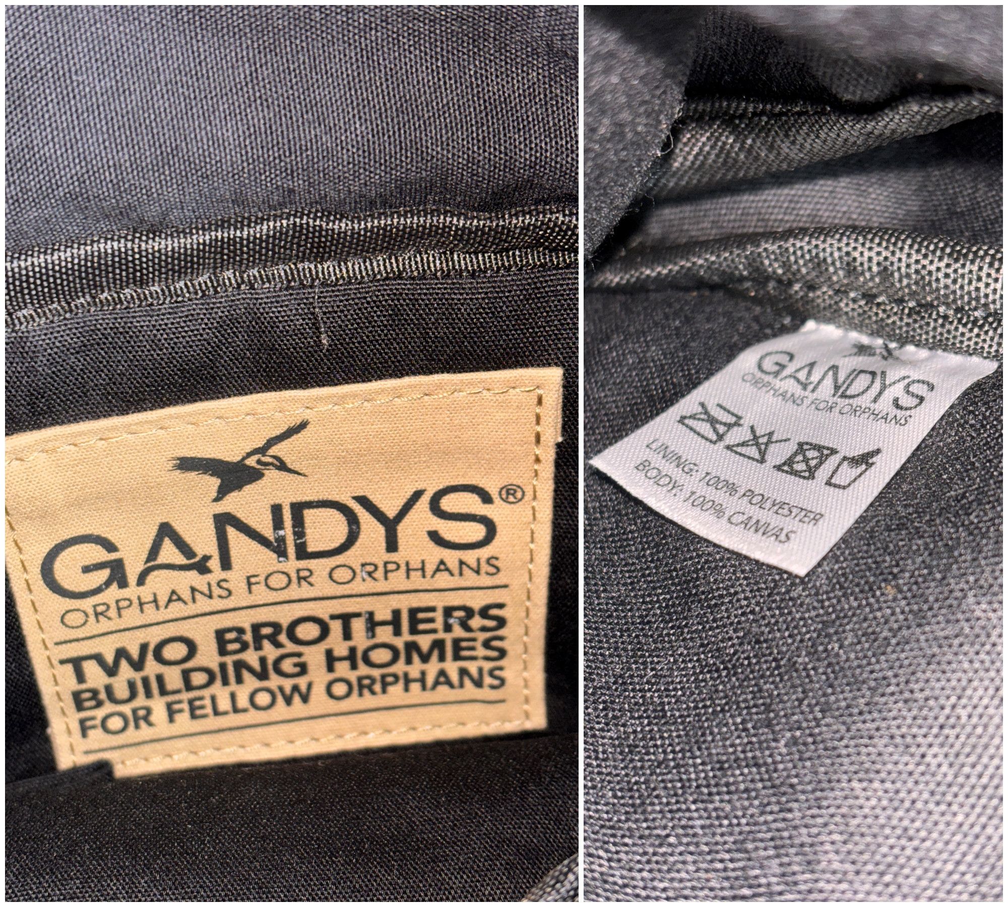 Other Gandys Canvas Wax Waxed Cotton Backpack Travel Outdoor Size ONE SIZE - 24 Thumbnail
