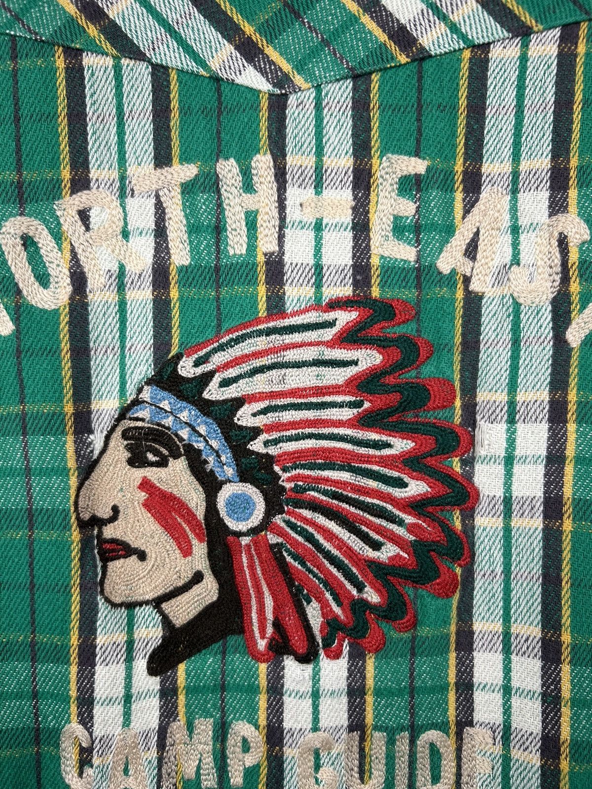 Polo Ralph Lauren Polo Ralph Lauren Shirt Plaid Indian Chief Head North-East Size US S / EU 44-46 / 1 - 12 Thumbnail