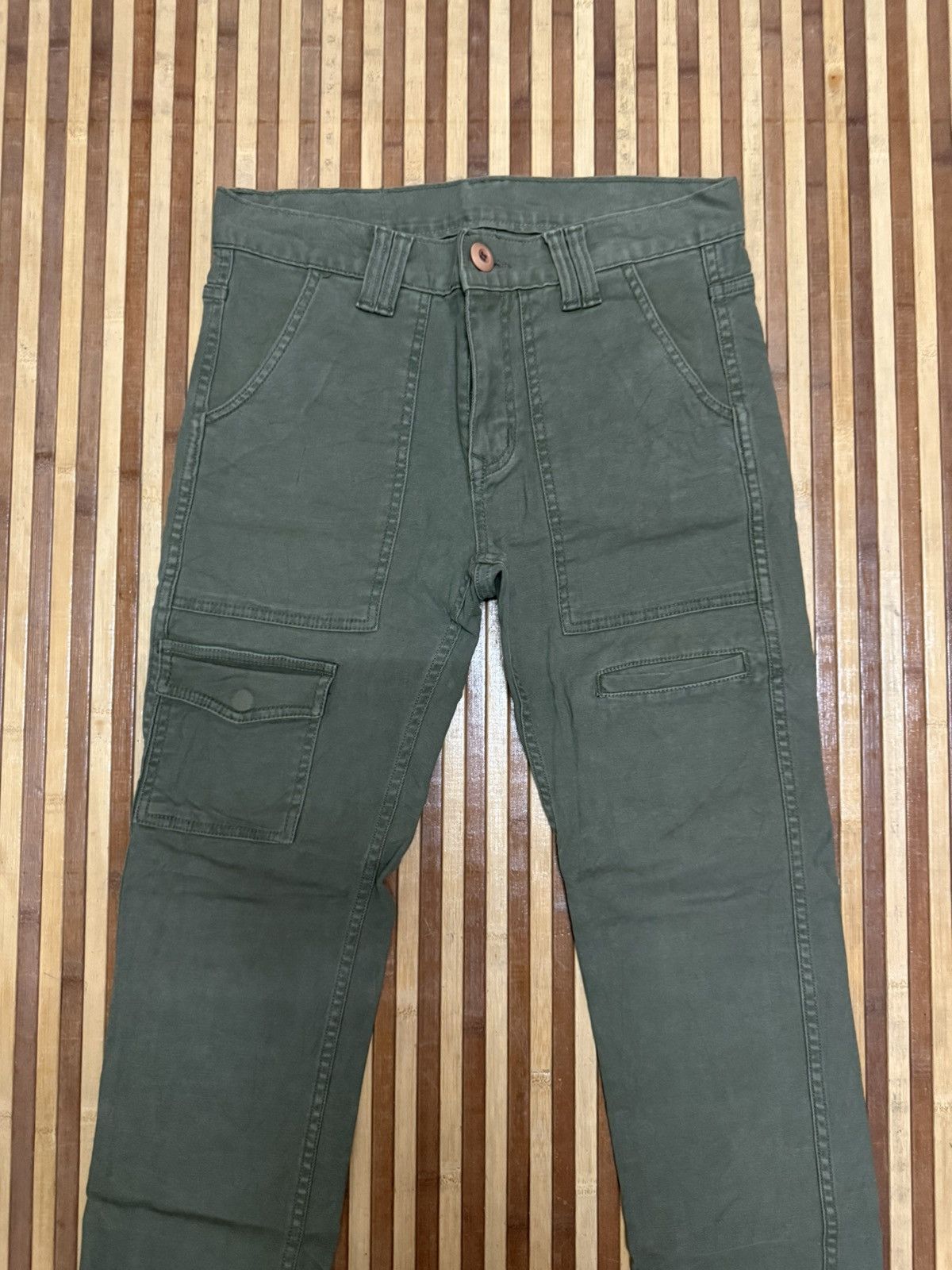 Black Label BLACK LABEL Carpenter Bush Pants W31X30 Streetwear Size US 31 - 2 Thumbnail