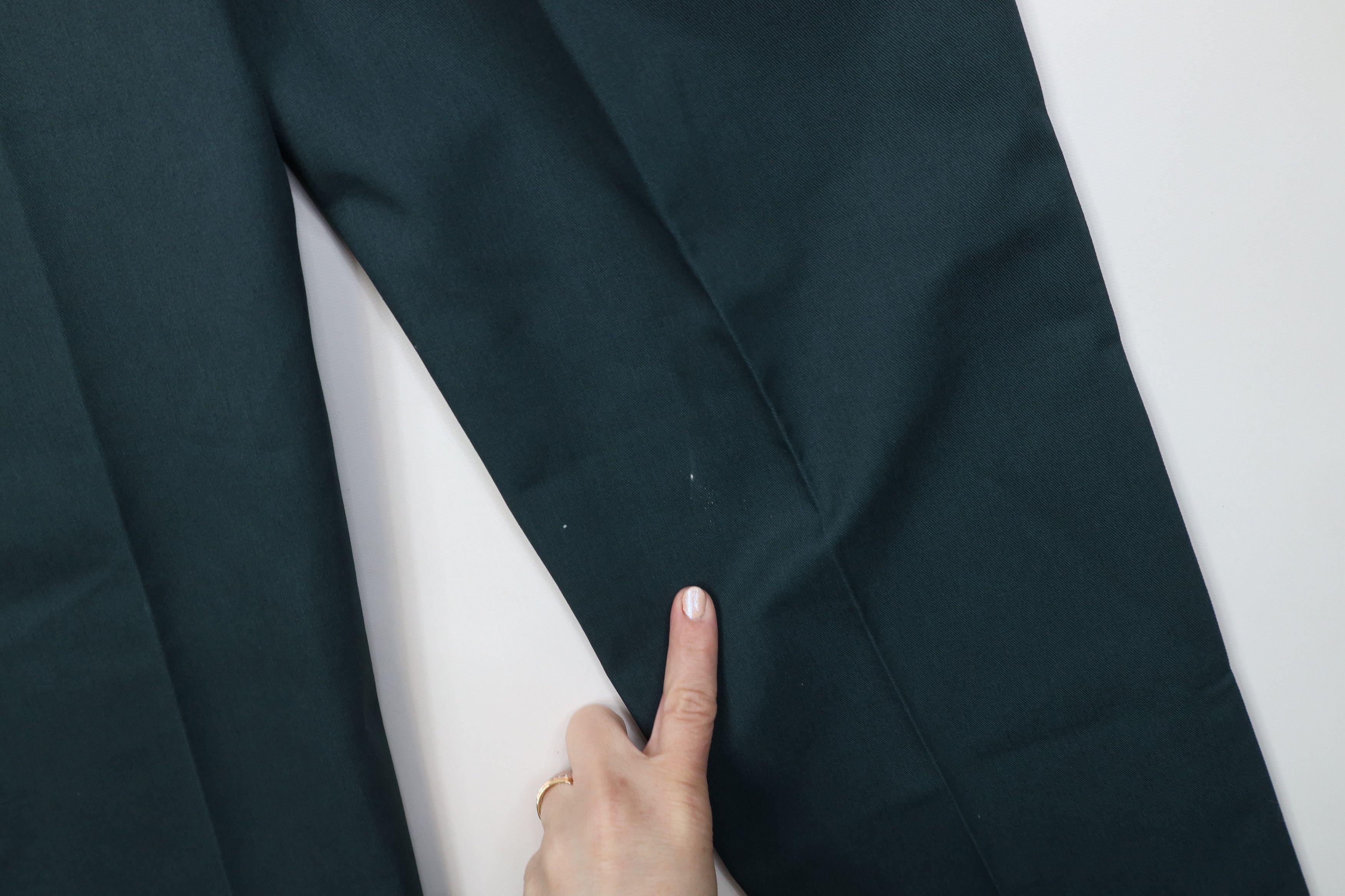 Vintage Deadstock Vintage 90s Streetwear Workwear Pants Green USA Size US 31 - 13 Thumbnail