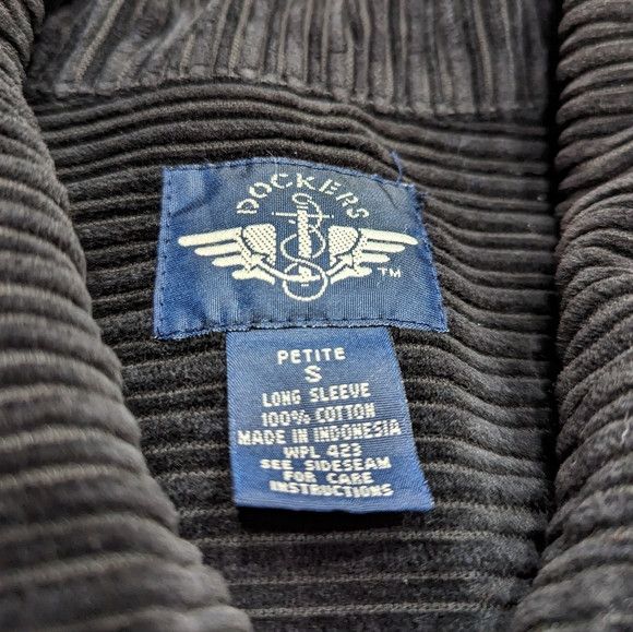 Dockers Vintage Dockers long sleeve corduroy cotton Zip up Jacket Size M / US 6-8 / IT 42-44 - 5 Thumbnail
