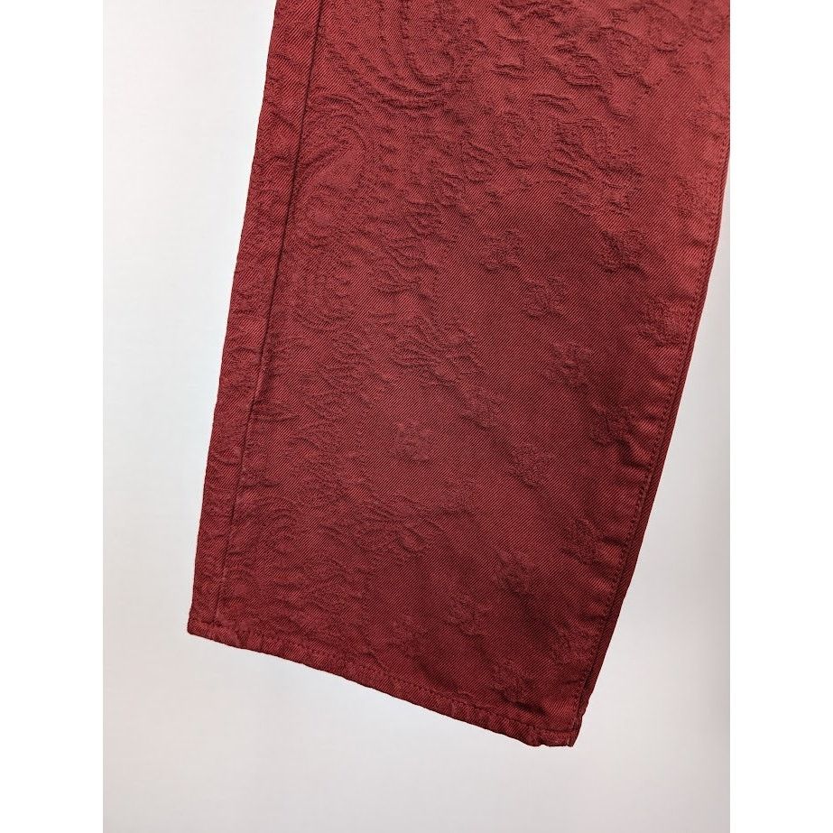 Amiri o1rshd1 Bandana Jacquard Pant in Sun Dried Tomato Size US 32 / EU 48 - 5 Thumbnail