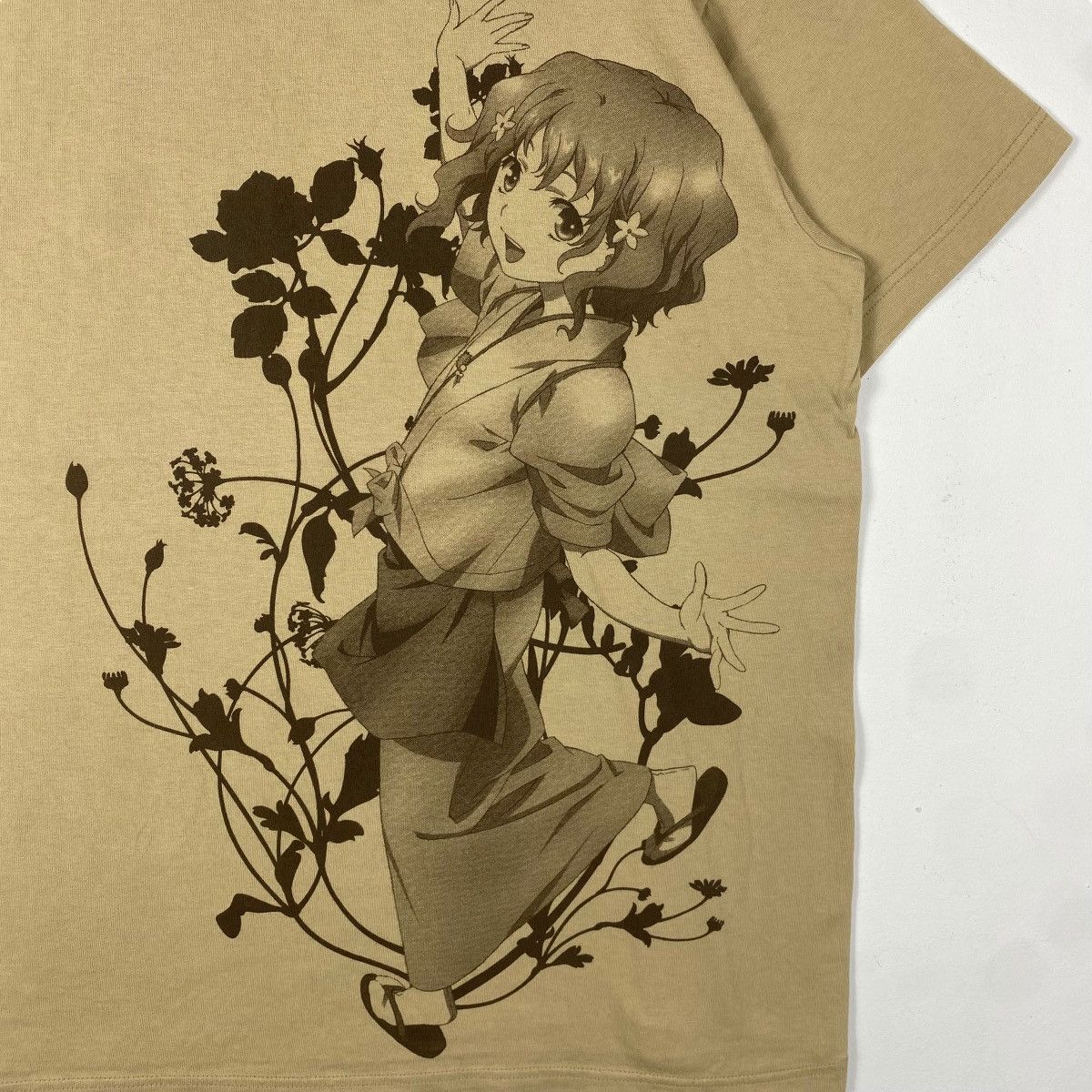 Anime × Japanese Brand HANASAKU IROHA Blossoms For Tomorrow Anime Manga Tee Shirt Size US XL / EU 56 / 4 - 2 Thumbnail