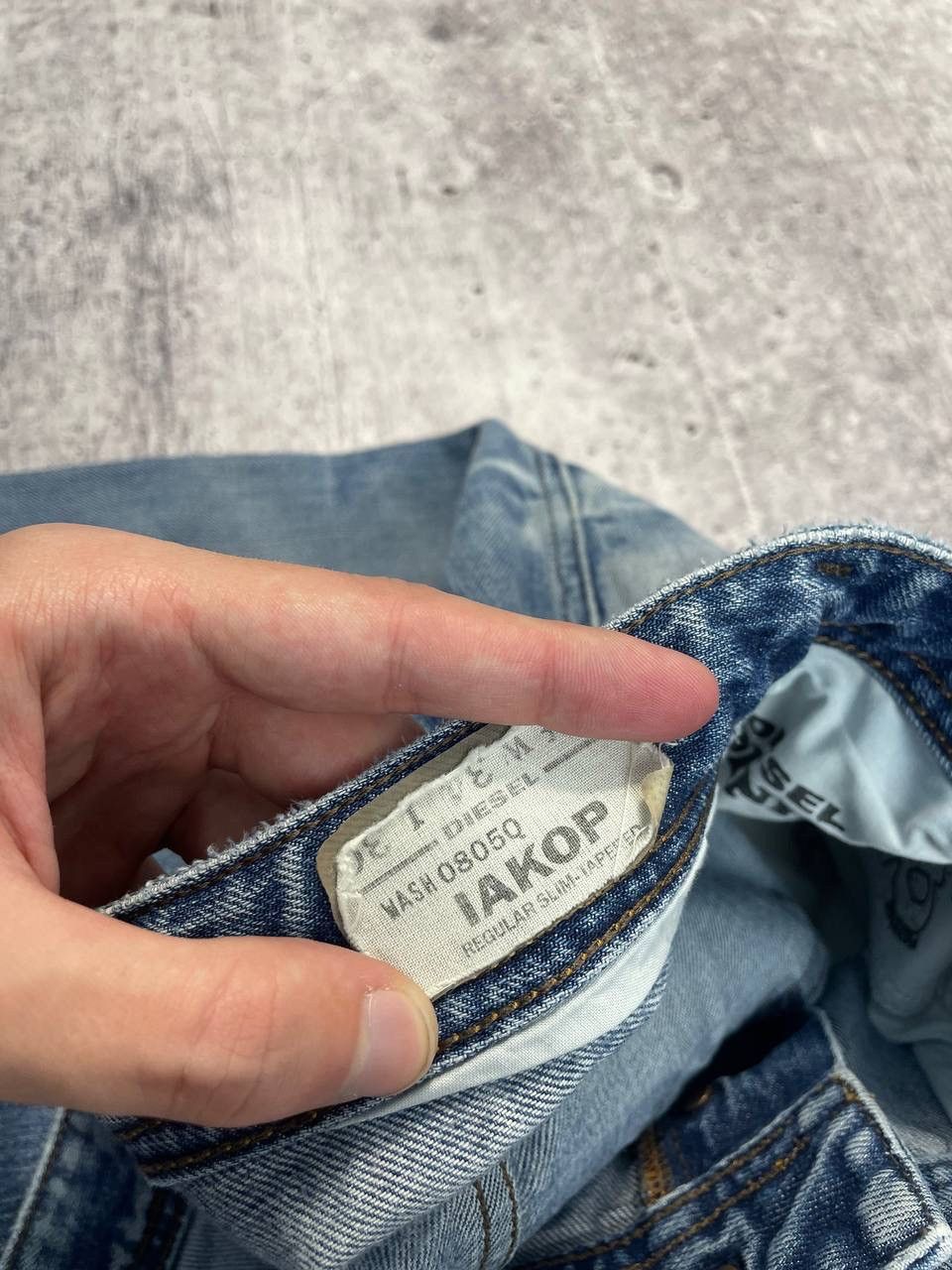 Diesel Vintage Diesel Iakop Distressed Denim Jeans Y2K Size US 34 / EU 50 - 8 Thumbnail