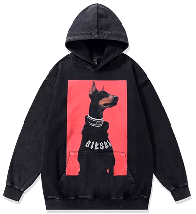 Japanese Brand × Vintage "Dog Field-L" Hoodie Size US L / EU 52-54 / 3 - 1 Thumbnail