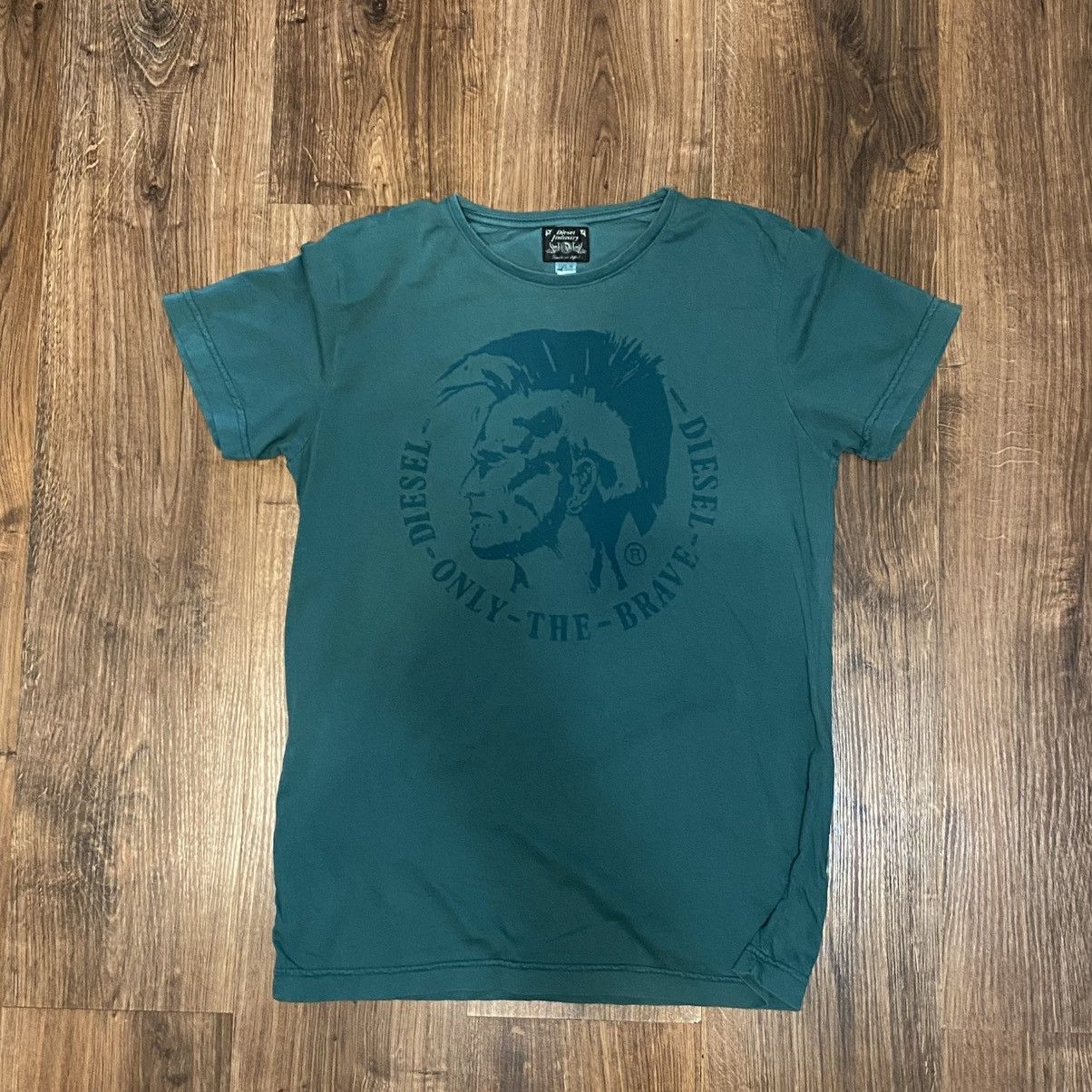 Diesel × Vintage Diesel Vintage Green T-Shirt Size US M / EU 48-50 / 2 - 1 Thumbnail
