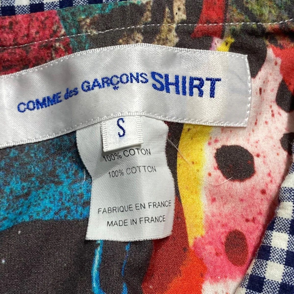 Comme des Garcons × Comme des Garcons SHIRT SS13 Collage Button Up Shirt Size S / US 4 / IT 40 - 5 Thumbnail