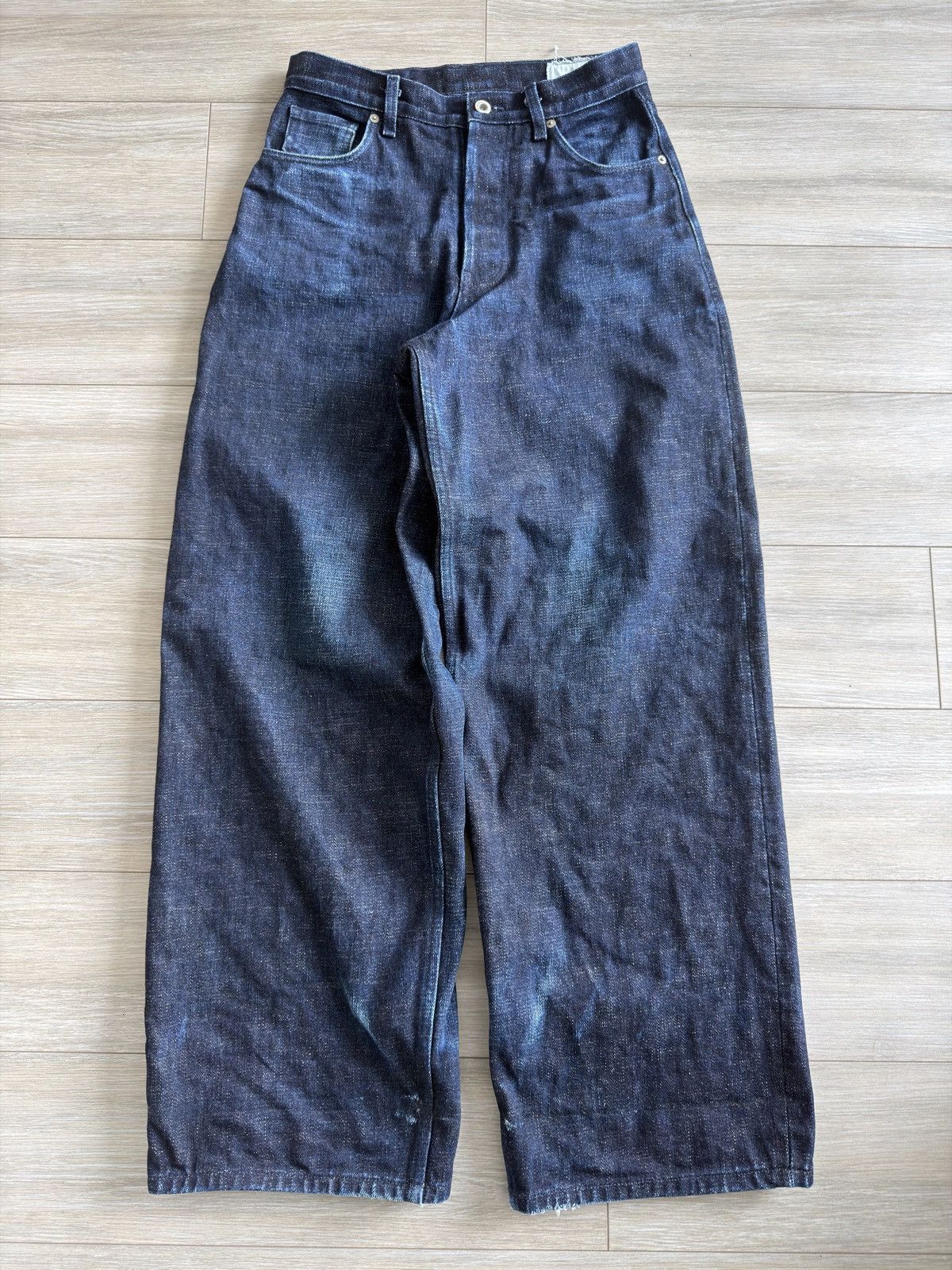 K-Two Studios Ktwo studios raw 18oz indigo heavy Denim | Grailed