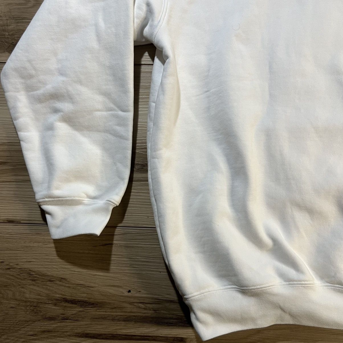 Balenciaga Balenciaga Copyright Green Logo White Pullover Hoodie Size US S / EU 44-46 / 1 - 19 Thumbnail