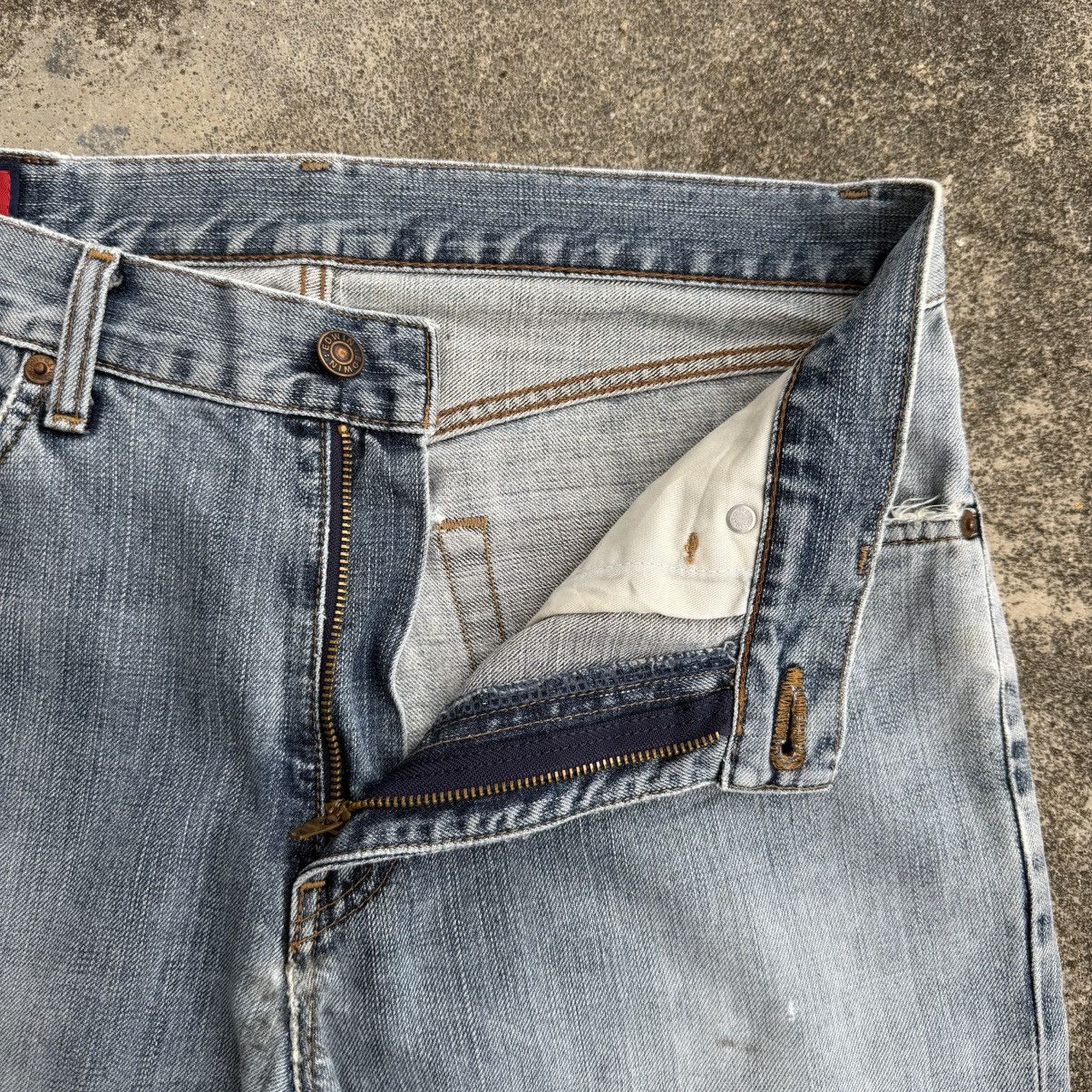 Edwin × Vintage VINTAGE EDWIN FADED RIPPEP JEAN DENIM PANTS Size US 32 / EU 48 - 7 Thumbnail