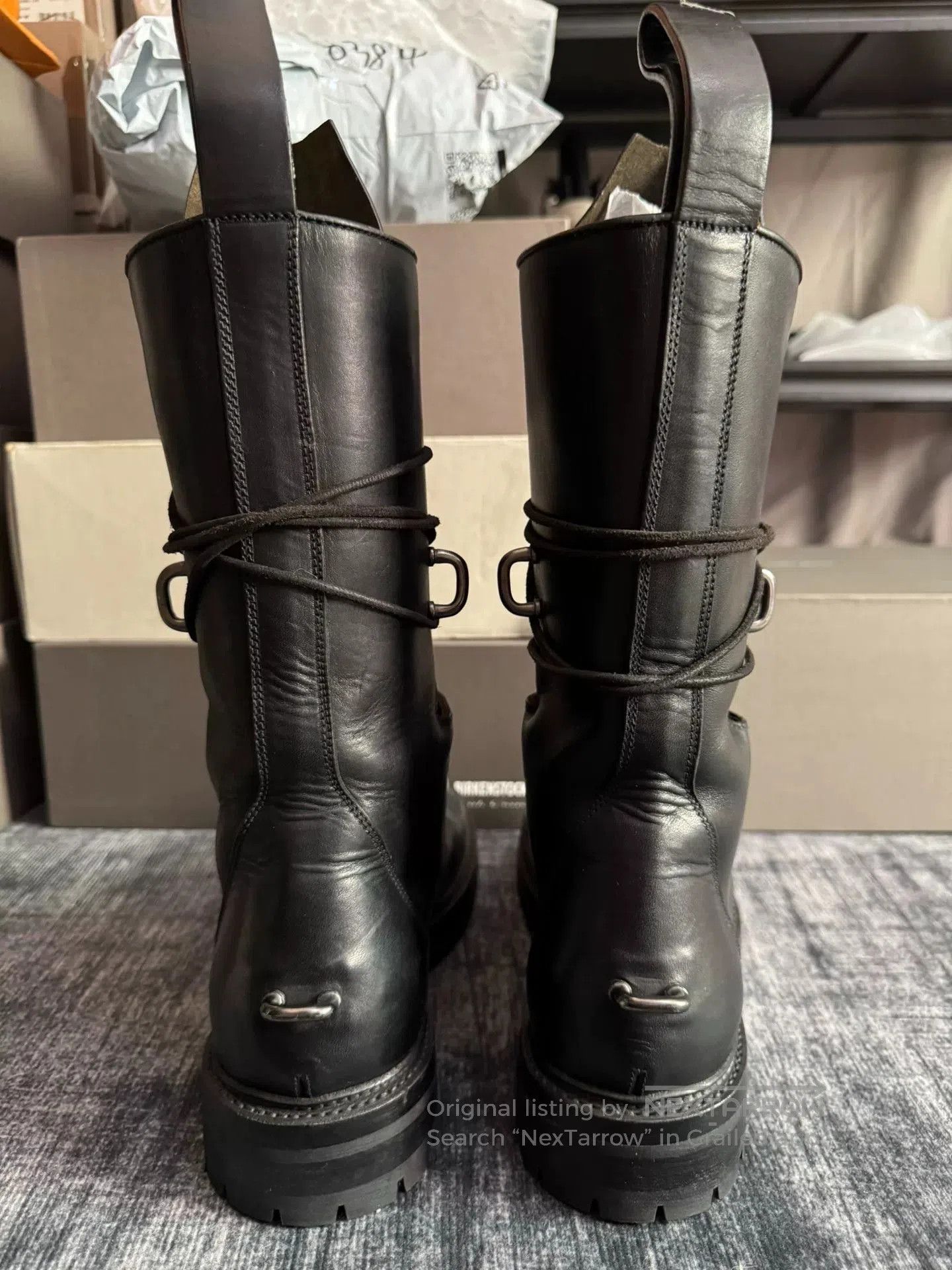 Rick Owens Rick Owens Black High. Size US 7 / EU 40 - 5 Thumbnail