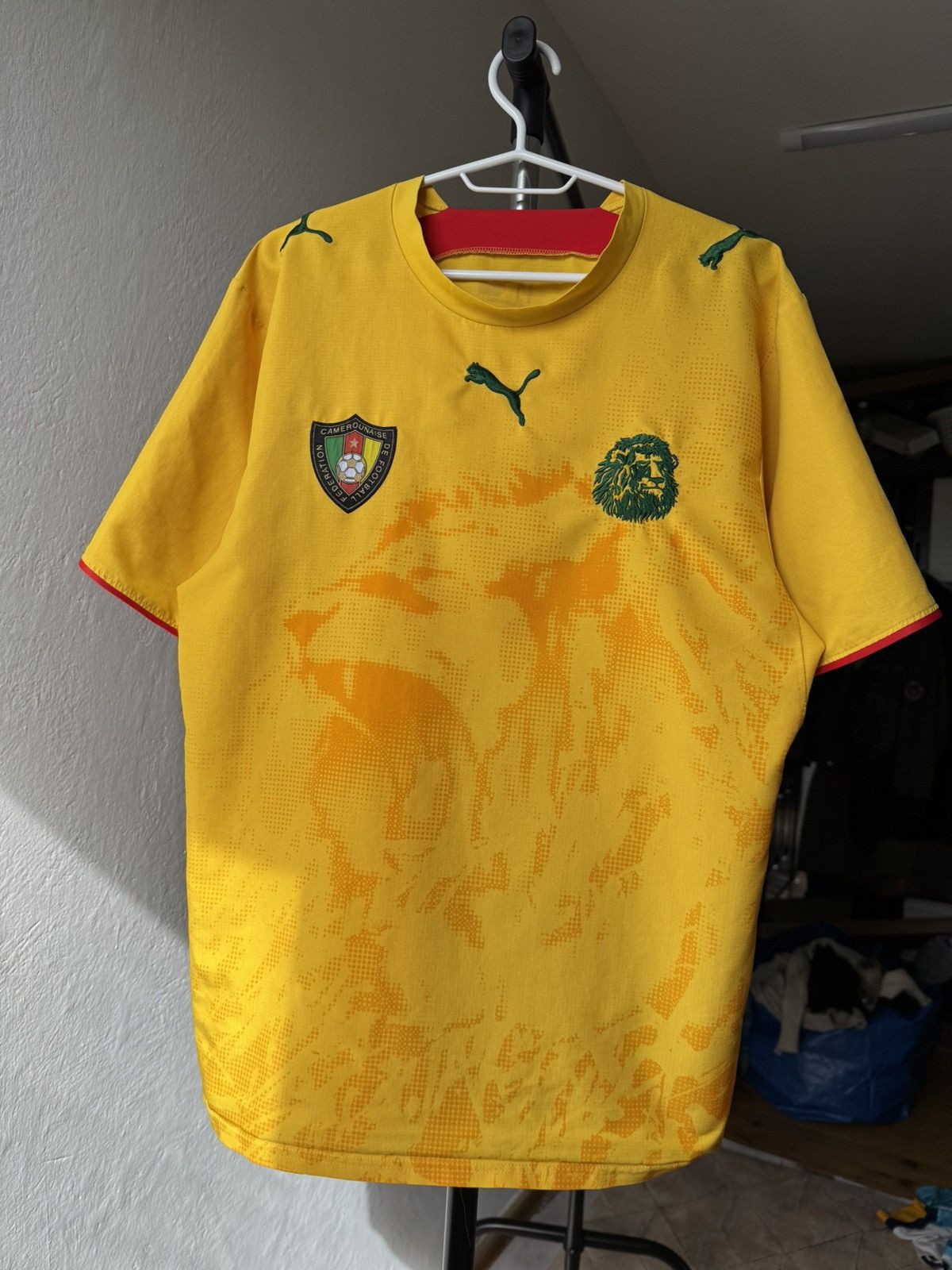 Puma × Vintage Vintage Cameroon Puma 2006 World Africa Cup Away L Soccer Size US L / EU 52-54 / 3 - 19 Thumbnail
