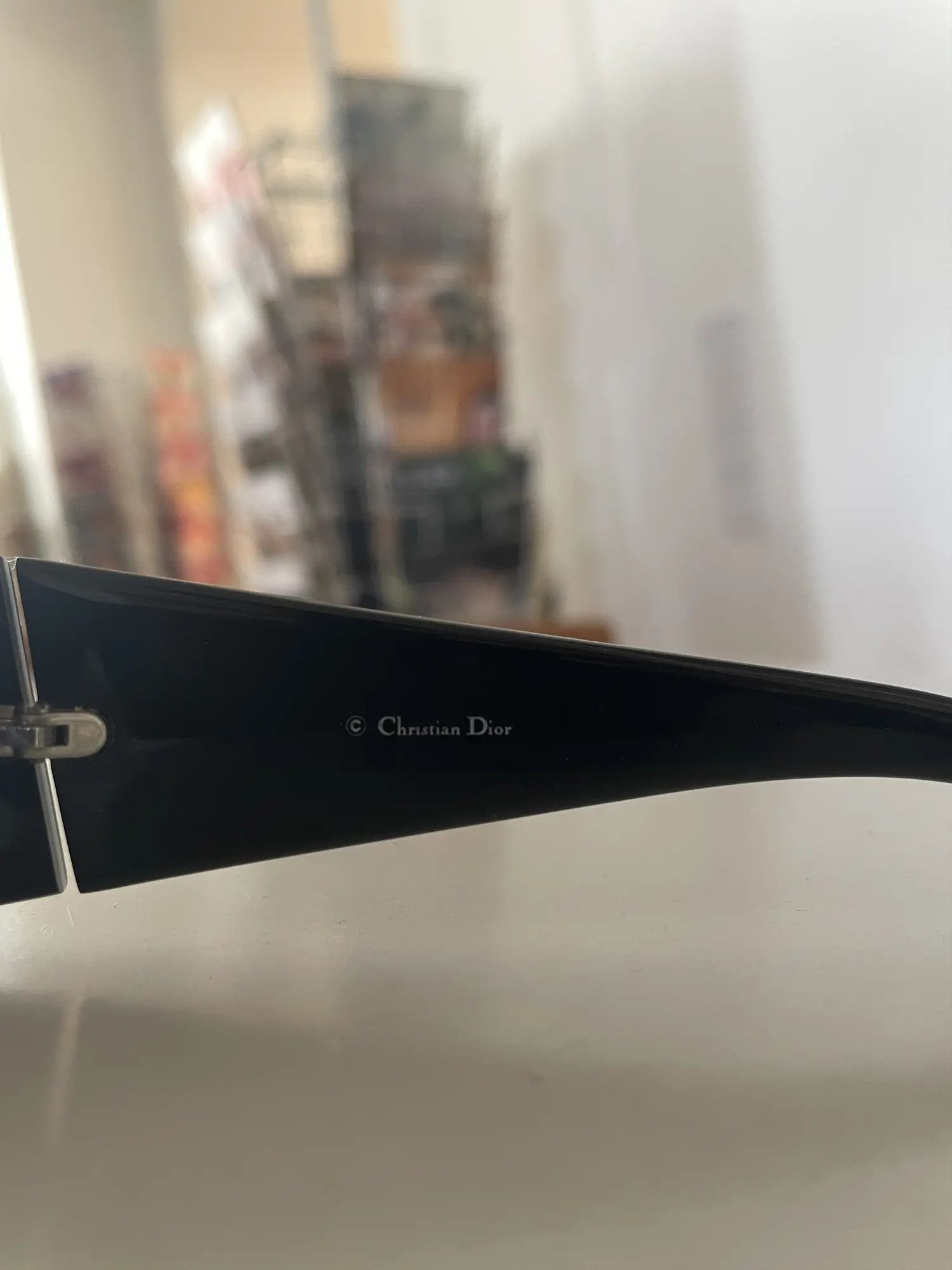 Dior × John Galliano × Vintage DIOR Sunglasses Your Dior Wrap Shield Mask Ski Galliano Era Size ONE SIZE - 3 Thumbnail