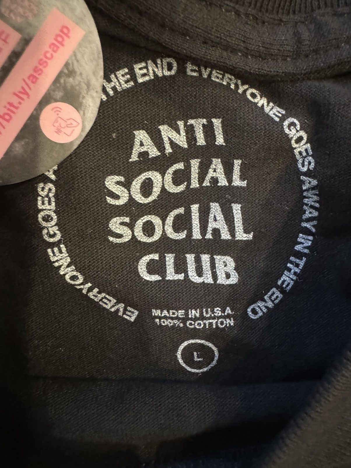 Anti Social Social Club Anti Social Social Club Twister Tee Size US L / EU 52-54 / 3 - 4 Thumbnail