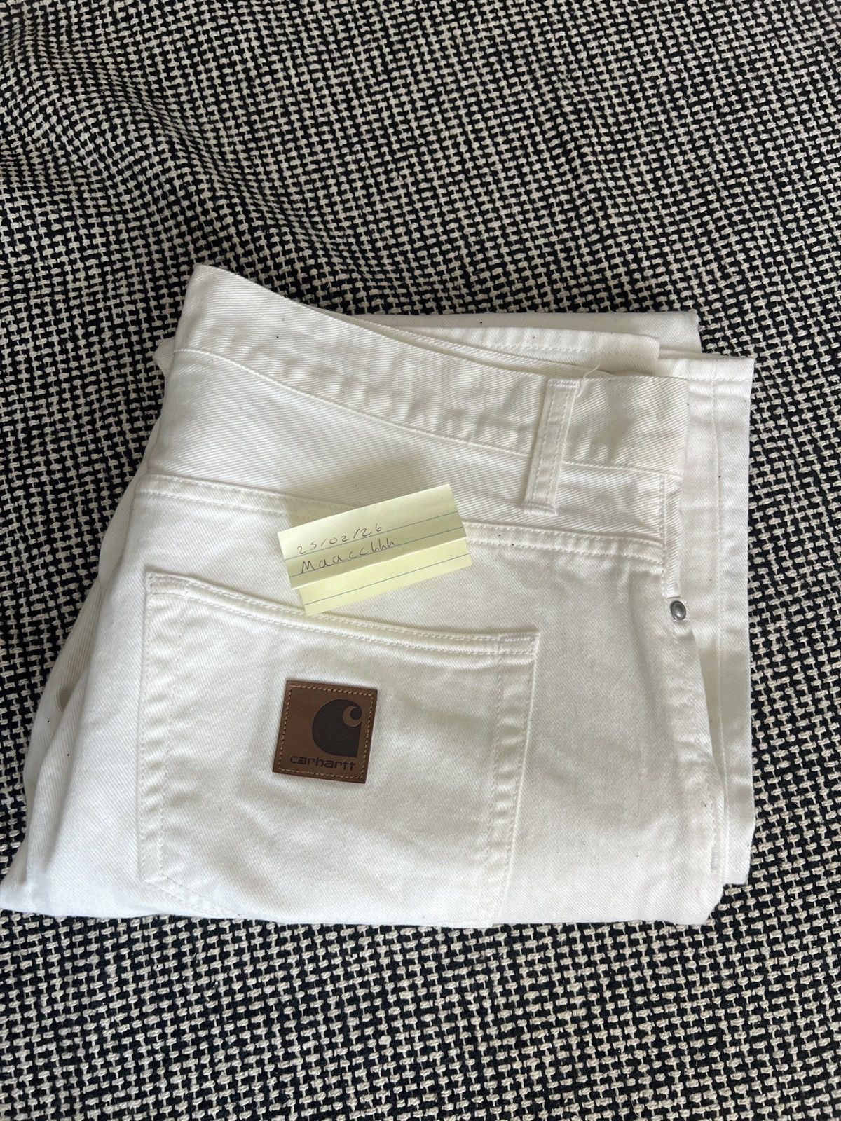 Carhartt Carhartt klondike Pants (White) Size US 36 / EU 52 - 1 Thumbnail