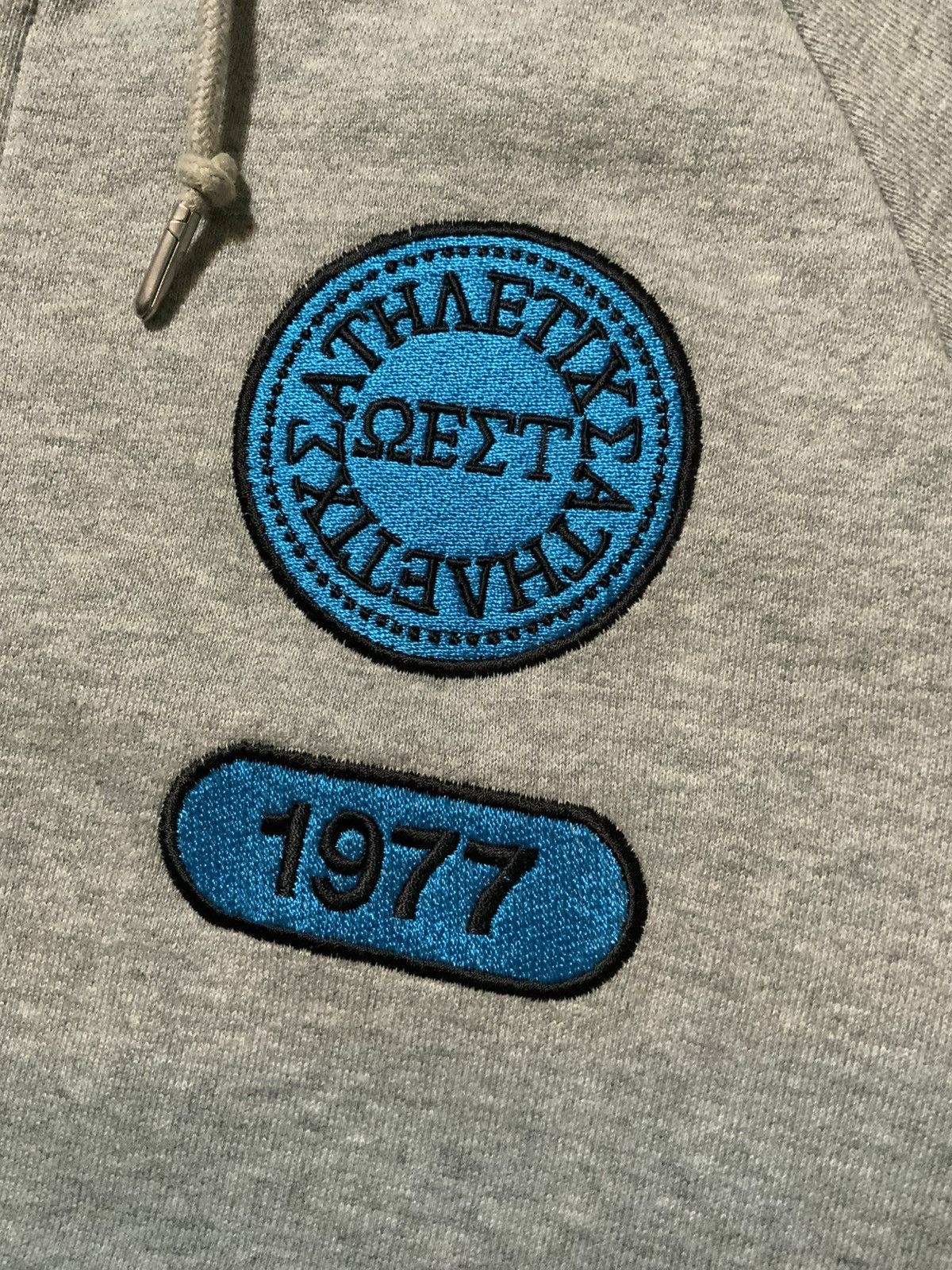 Nike Nike NSW Greek Letter Fraternity Alpha Aw77 1977 Zip Hoodie Size US S / EU 44-46 / 1 - 5 Thumbnail