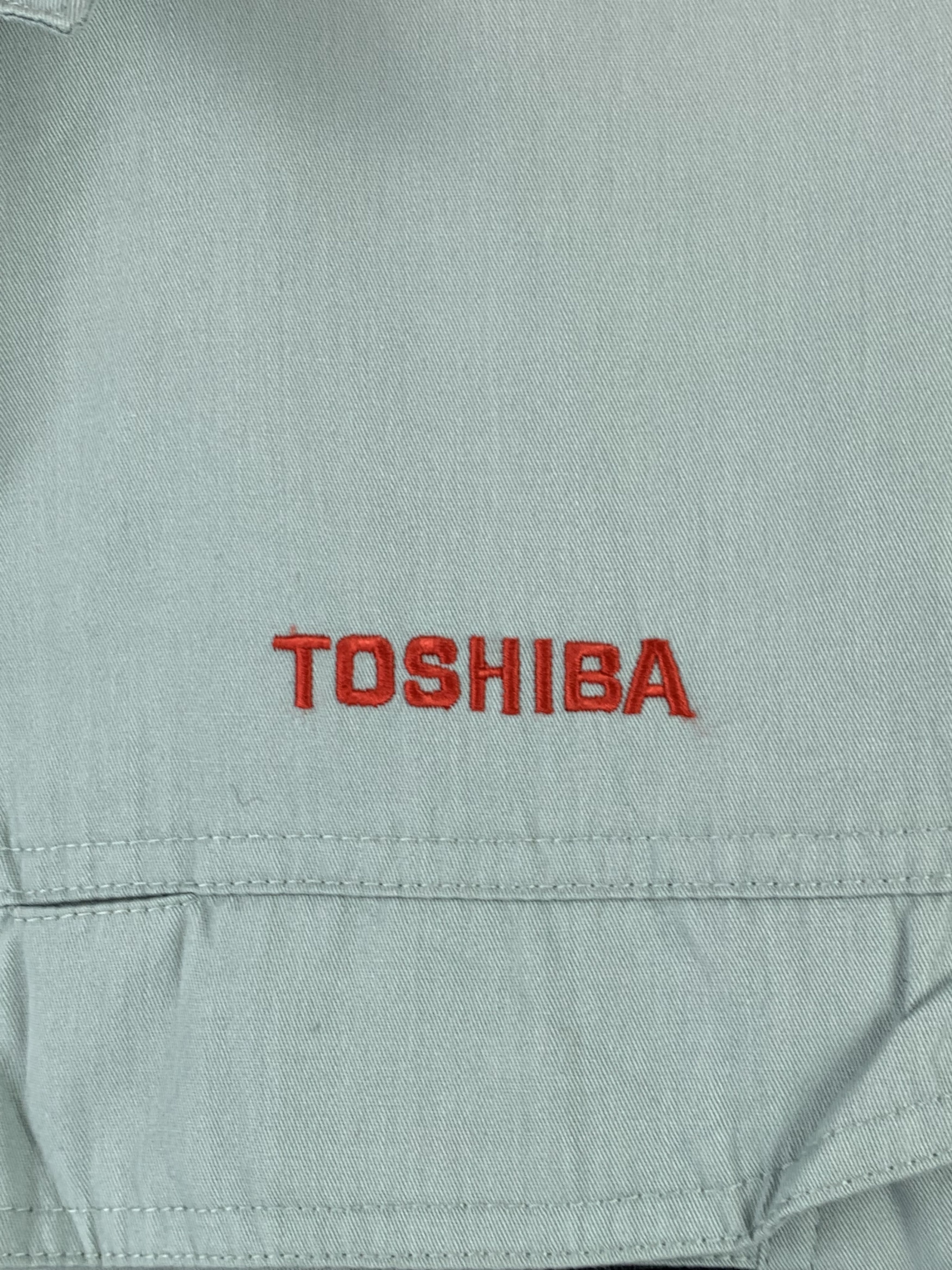 Japanese Brand Vintage Toshiba Button Up Workers Jacket J1557 Size US L / EU 52-54 / 3 - 12 Thumbnail