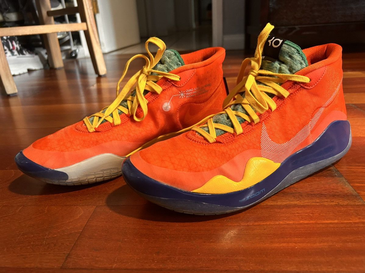 Nike Jaren Jackson Jr’s CUSTOM KD12 Nike’s (Memphis Grizzlies) Size US 13 / EU 46 - 2 Thumbnail