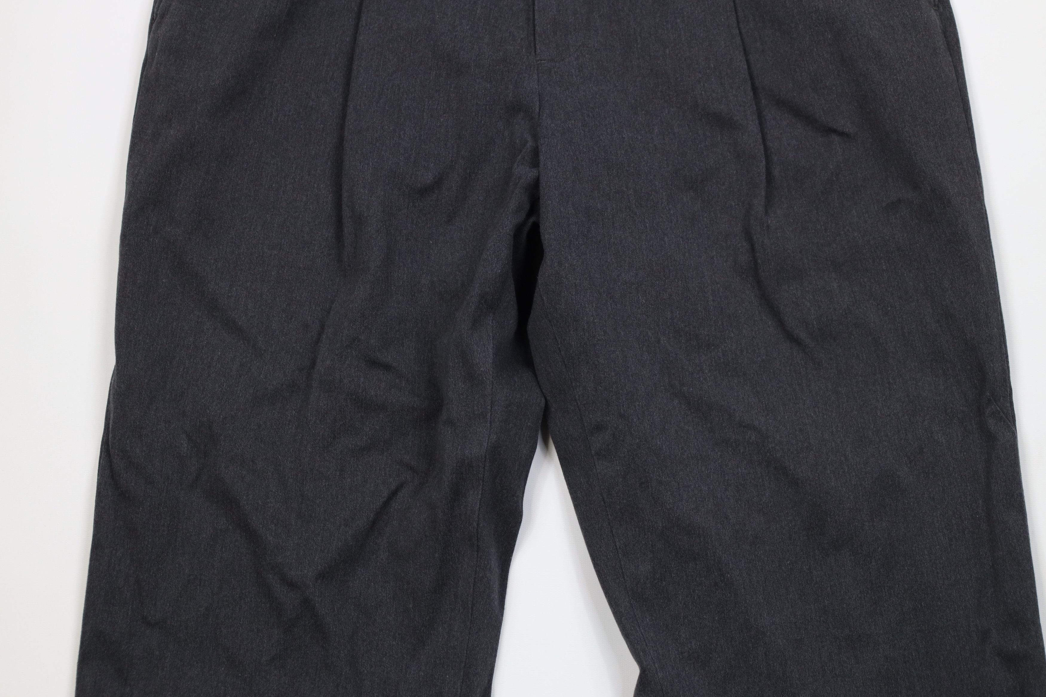 Lands' End Vintage 90s Lands End Heavyweight Wide Leg Chino Pants Size US 38 / EU 54 - 3 Thumbnail