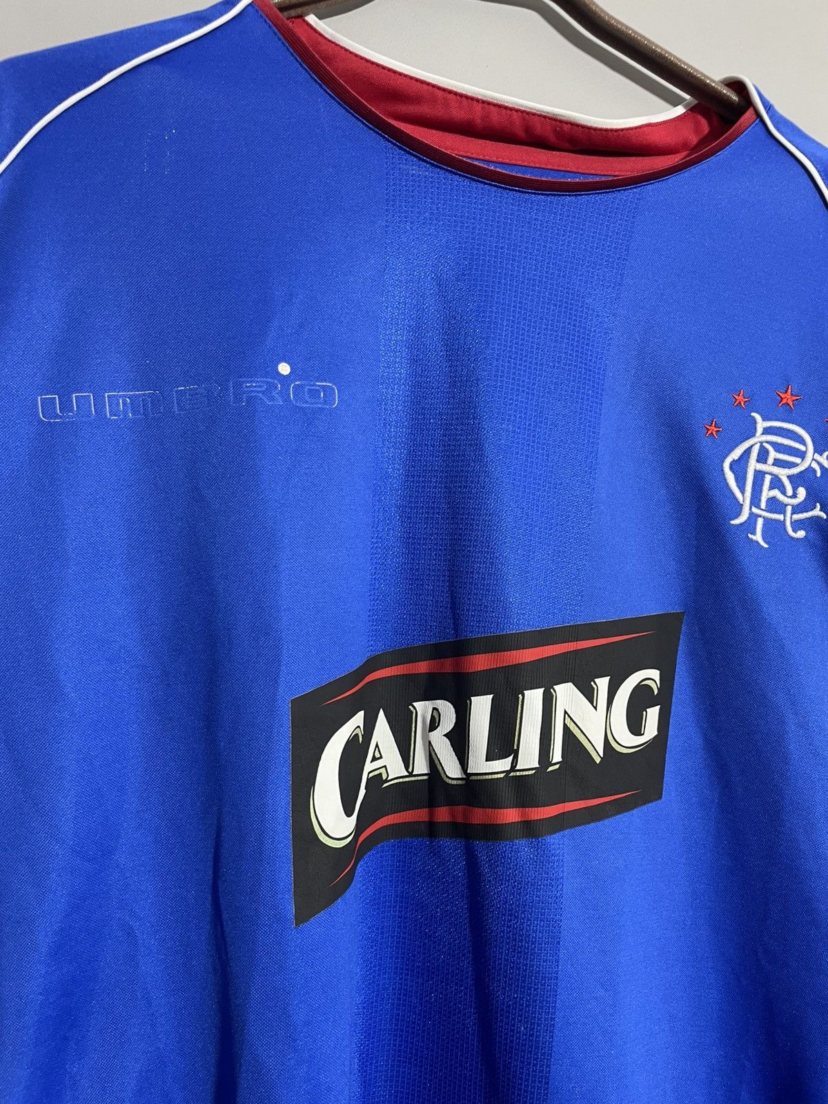 Umbro Vintage Umbro Rangers Glasgow 2005/2006 soccer jersey Size US XXL / EU 58 / 5 - 4 Thumbnail