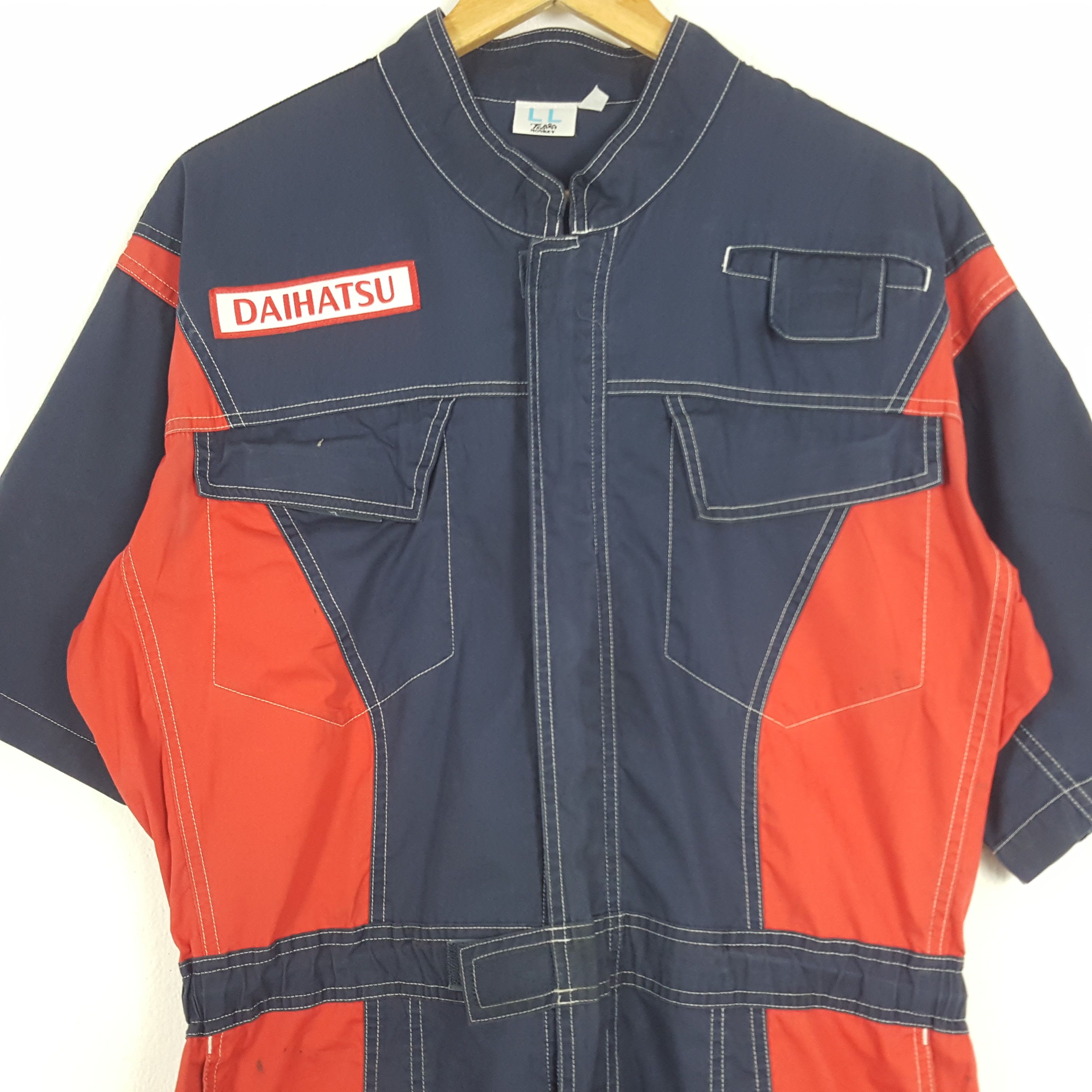 Japanese Brand × Vintage Vintage Daihatsu Japanese Racing Team Coverall Jacket Size US L / EU 52-54 / 3 - 5 Thumbnail