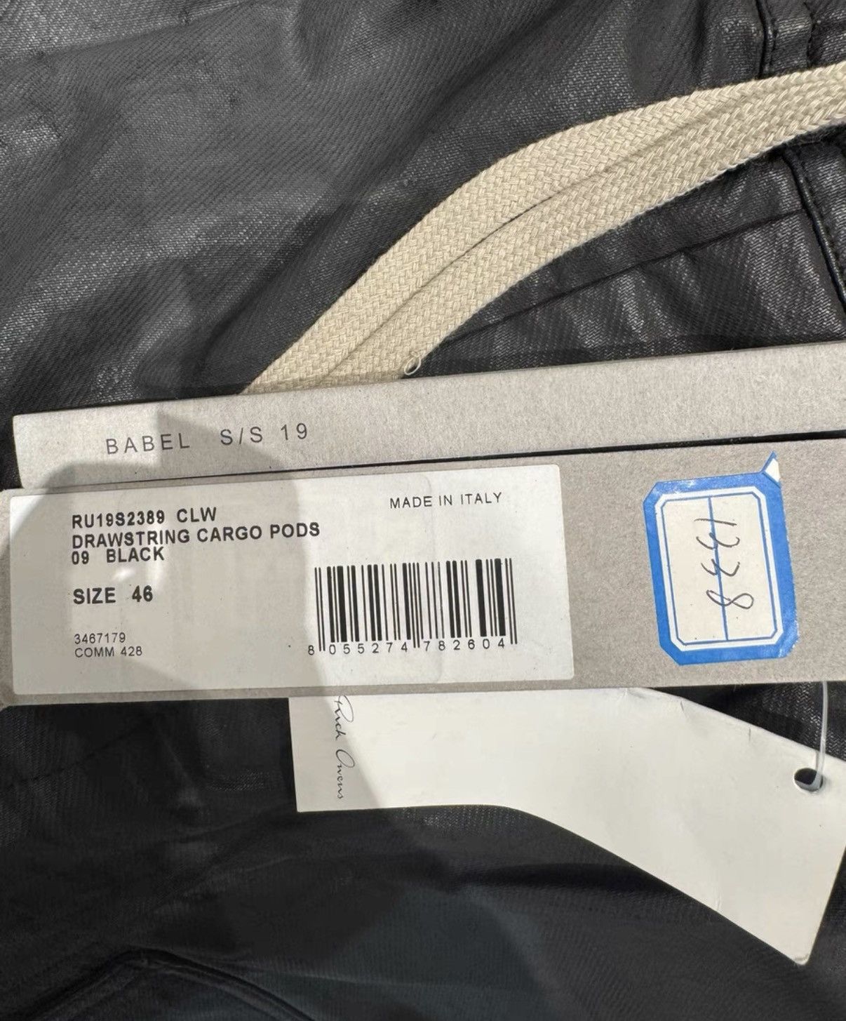 Rick Owens Rick Owens 25SS Mainline Cargo Pods Waxed Shorts Size US 30 / EU 46 - 5 Thumbnail