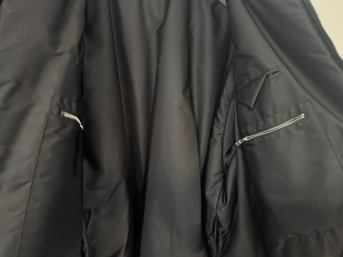 Prada Prada Oversized nappa leather bomber jacket bottle green Size US XXL / EU 58 / 5 - 6 Thumbnail