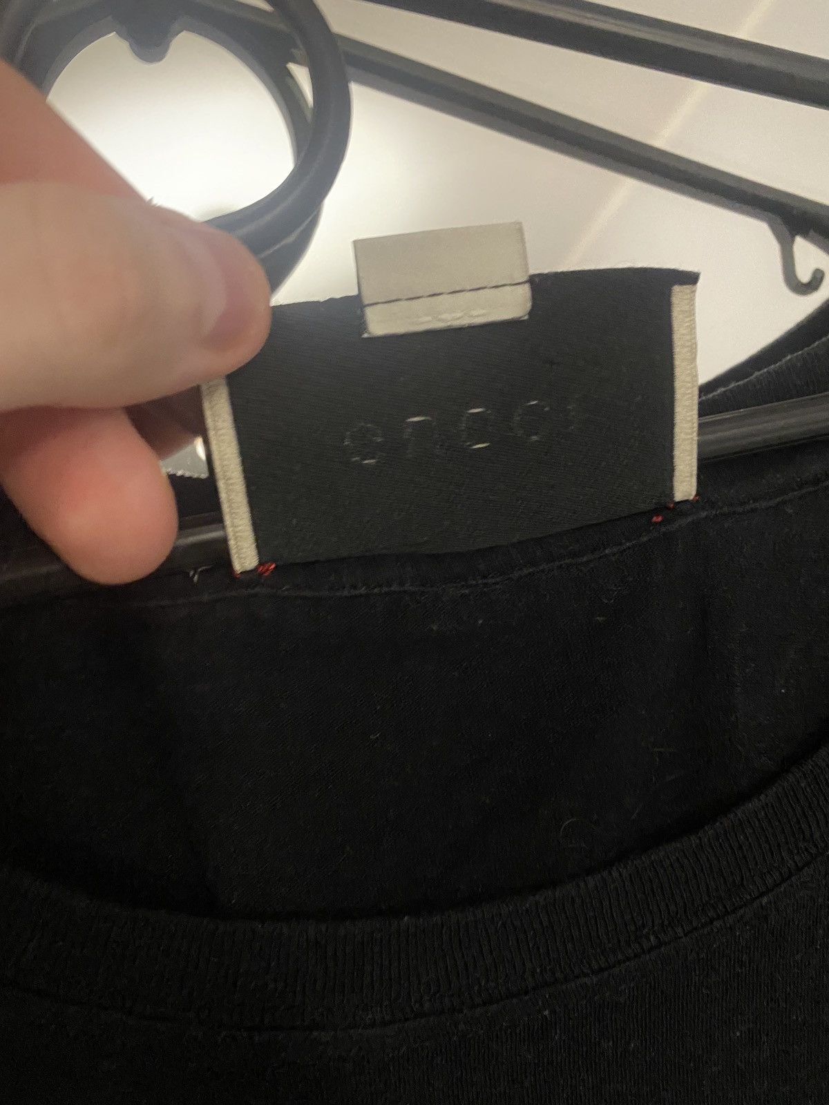 Gucci Gucci Belt Logo Oversize Tee Designer Hype Asap Rocky Luxury Size US L / EU 52-54 / 3 - 3 Thumbnail