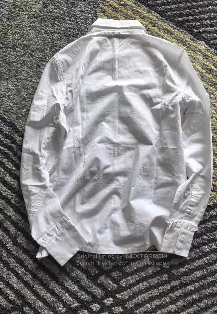 Prada Sz 40 prada runway formal neck shirt. Size US L / EU 52-54 / 3 - 3 Thumbnail