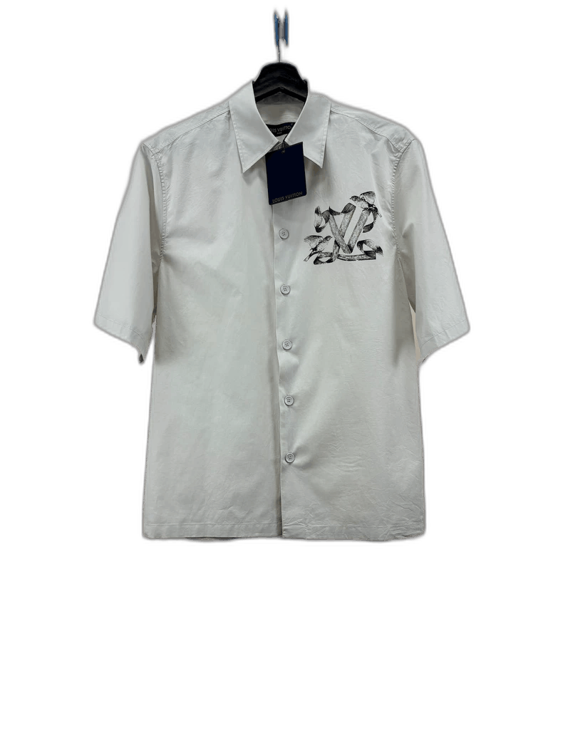 Louis Vuitton Louis Vuitton Peace Dove Short Sleeve Shirt-yf Size US XS / EU 42 / 0 - 1 Thumbnail