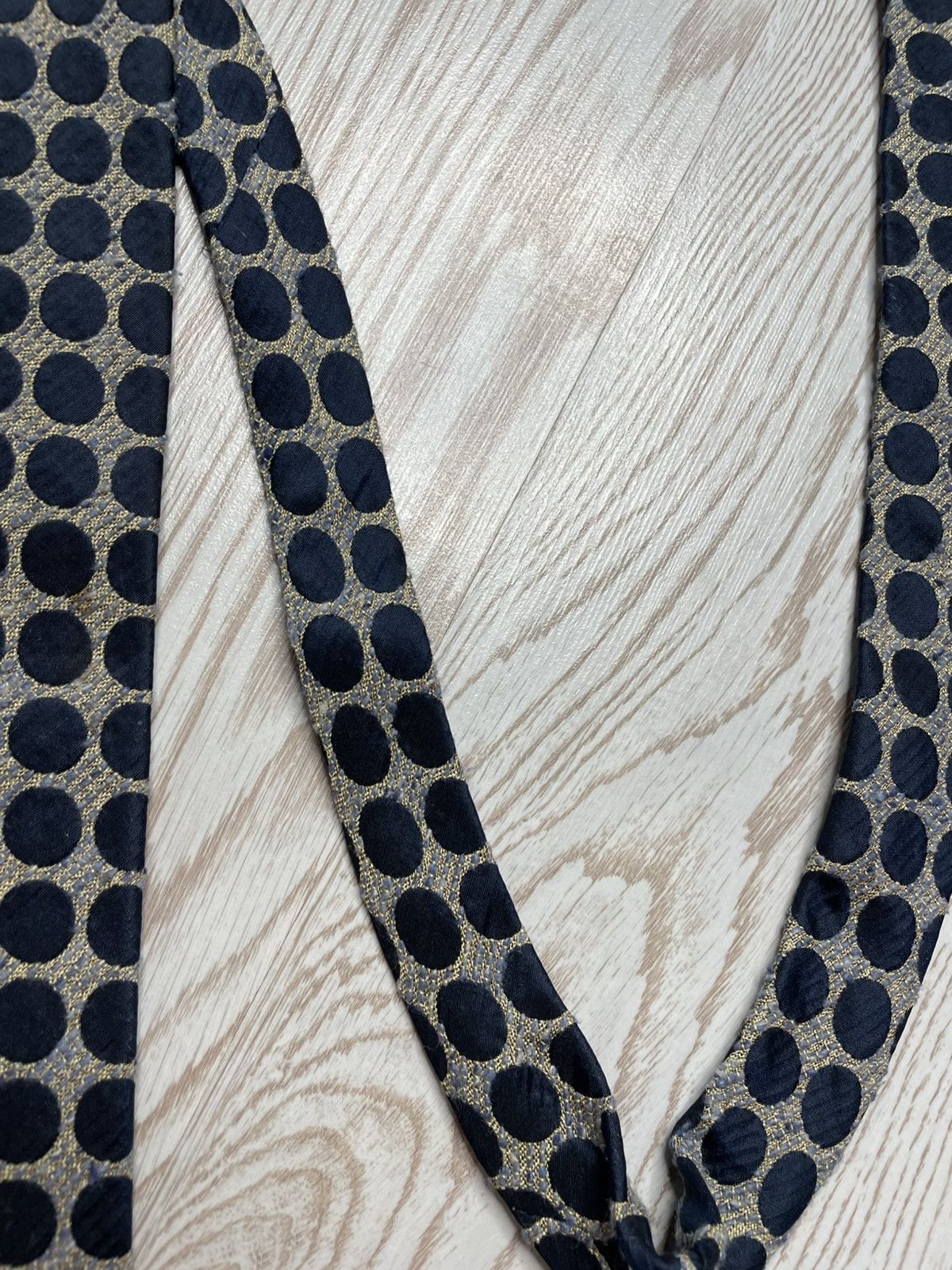 Ermenegildo Zegna Ermenegildo Zegna Vintage Silk And Cashmere Tie Size ONE SIZE - 6 Thumbnail