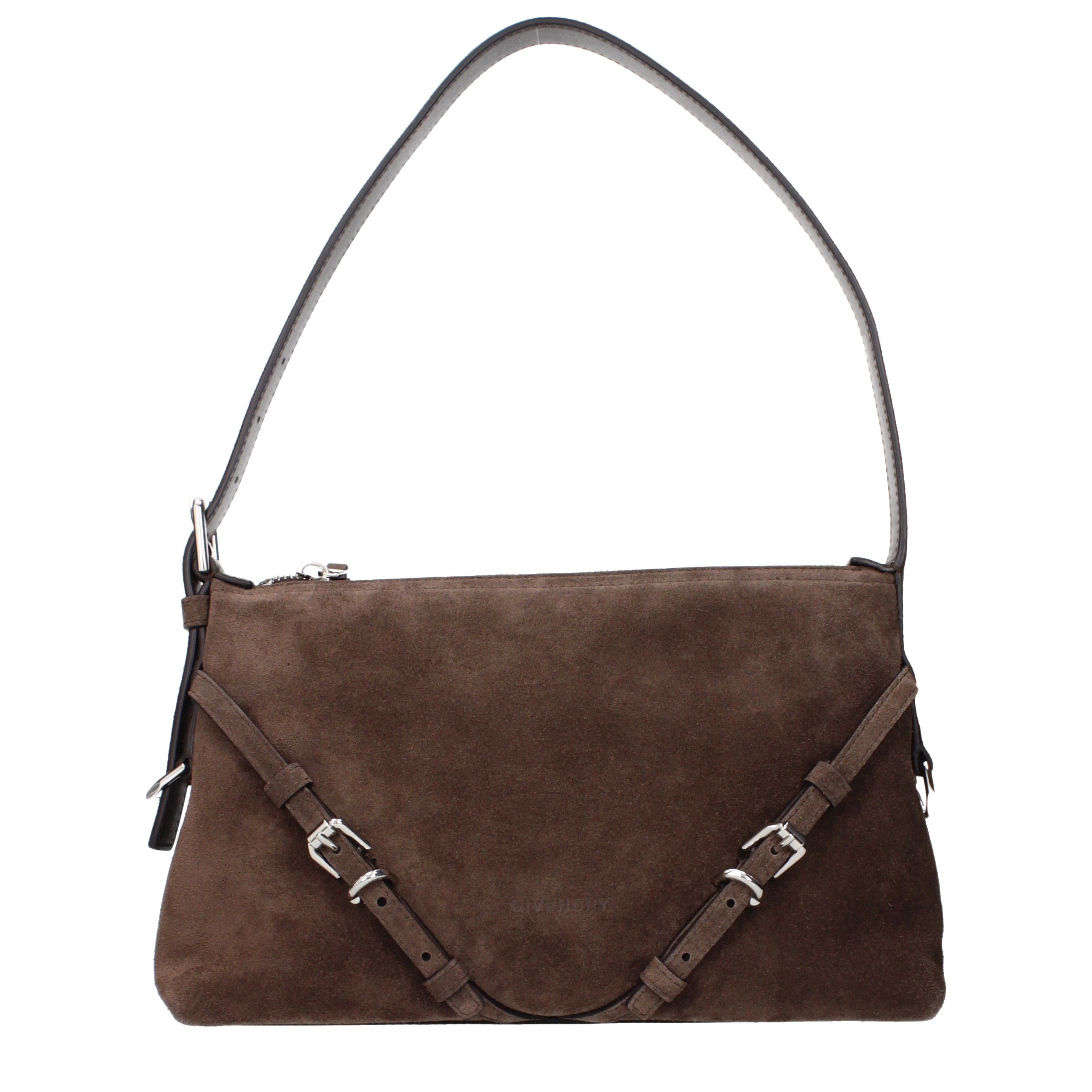 Givenchy Women's suede shoulder bags Size ONE SIZE - 1 Thumbnail