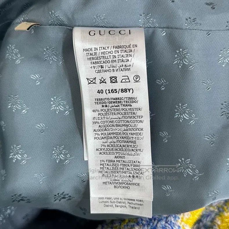 Gucci Gucci 23ss plaid tweed gold buckle small fragrance style j Size S / US 4 / IT 40 - 6 Thumbnail