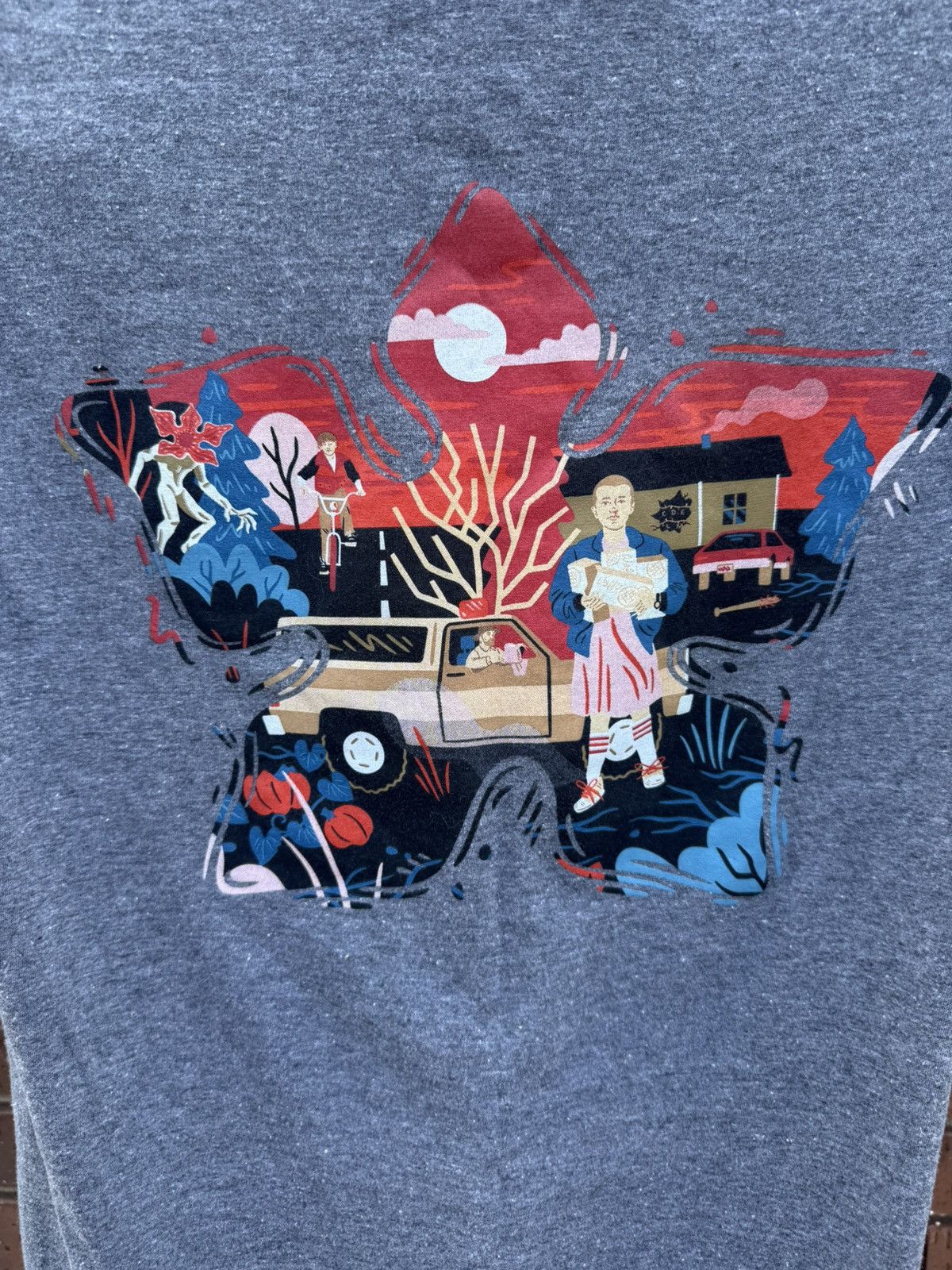 Other Netflix Stranger Things T Shirt Unisex Size Medium Gray Size US M / EU 48-50 / 2 - 5 Thumbnail