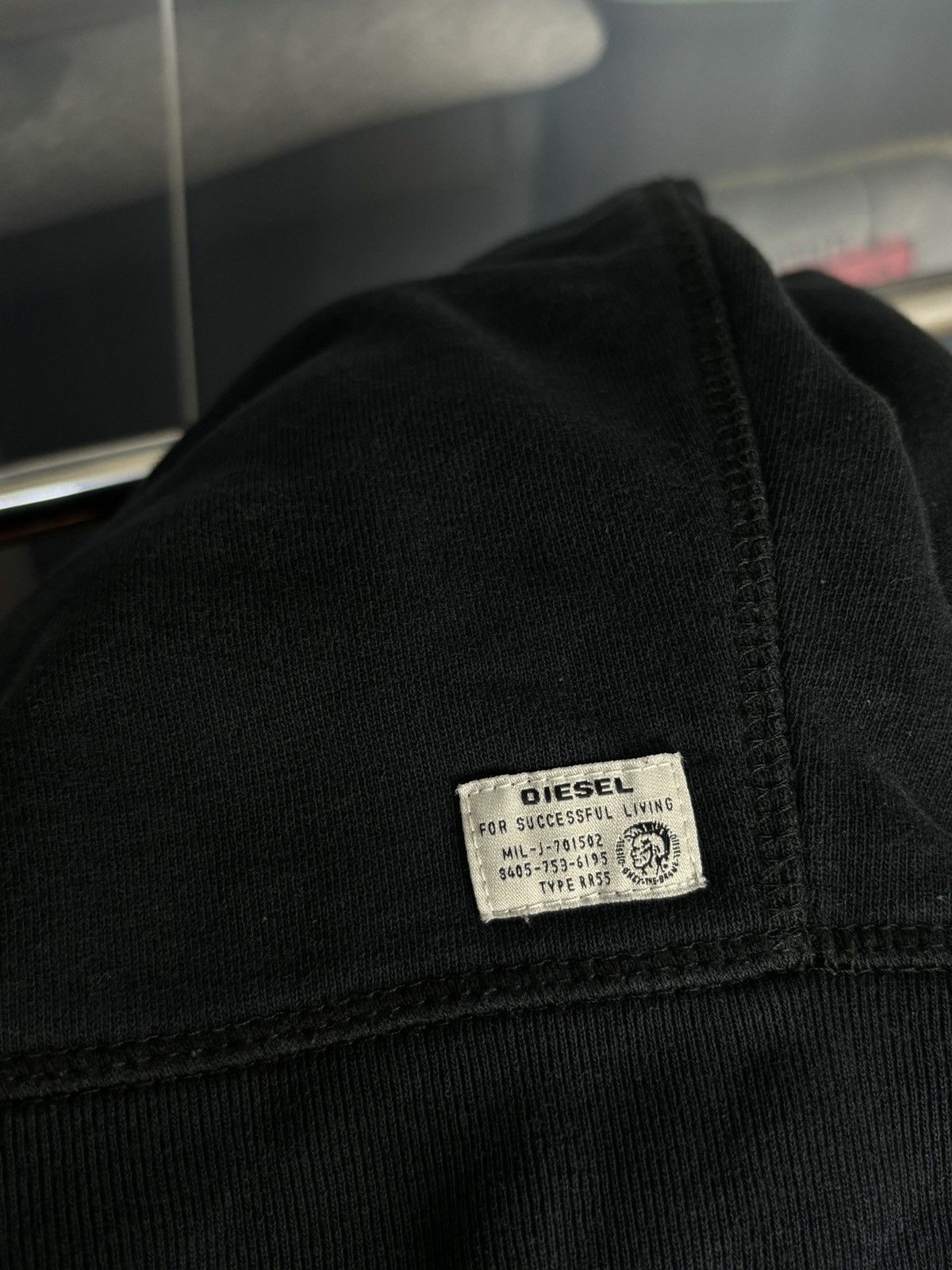 Diesel Diesel Avant Garde Zip Up Hoodie Sweatshirt Size US S / EU 44-46 / 1 - 7 Thumbnail